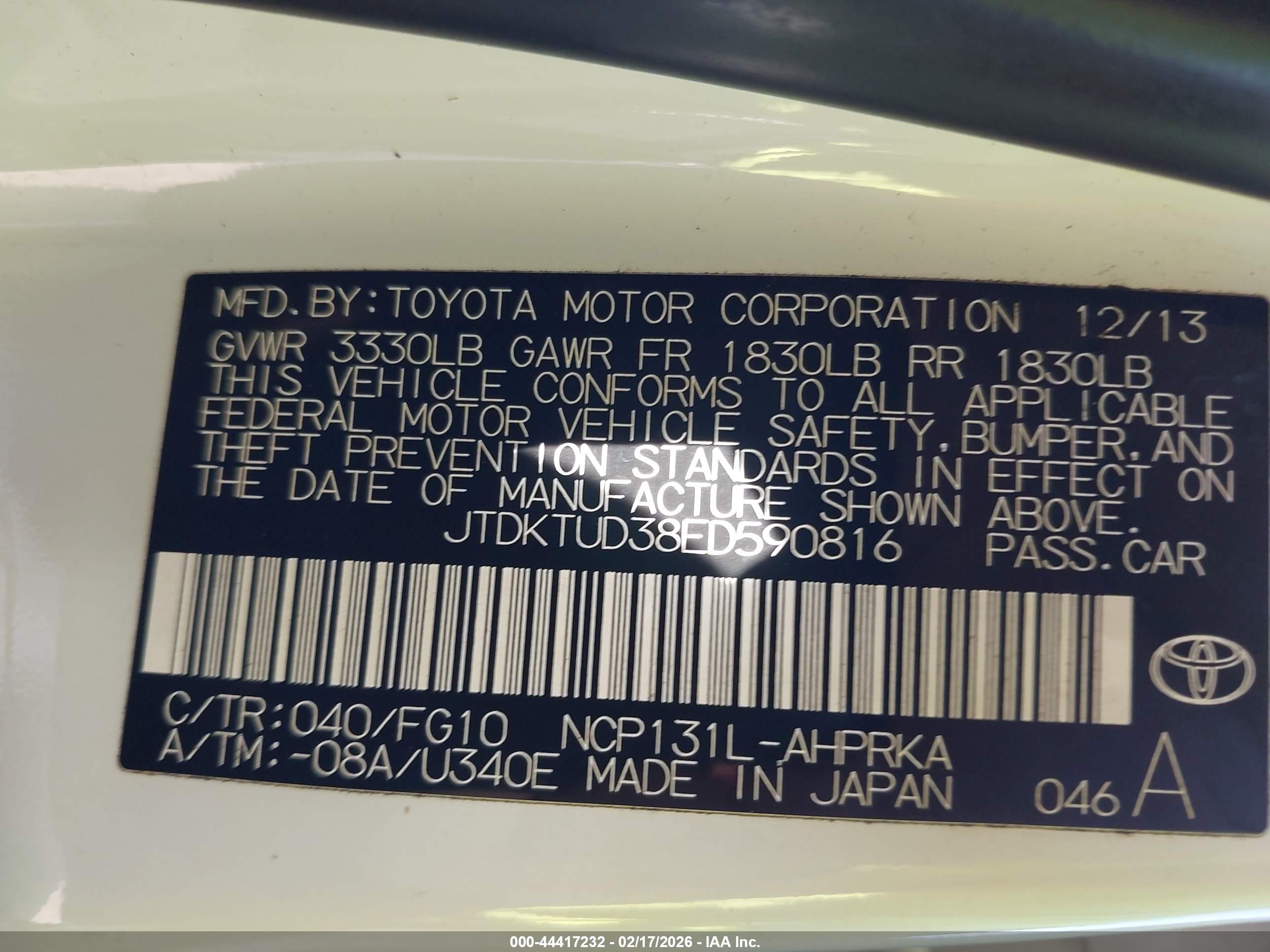 TOYOTA YARIS image 9