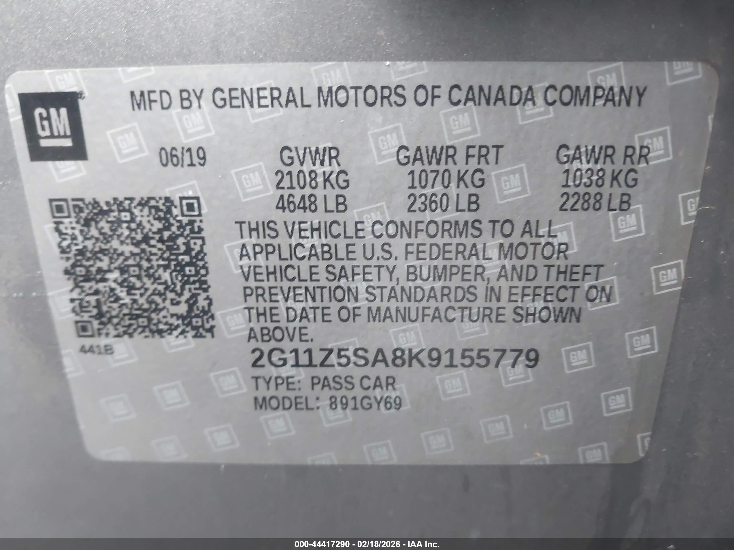 CHEVROLET IMPALA image 9