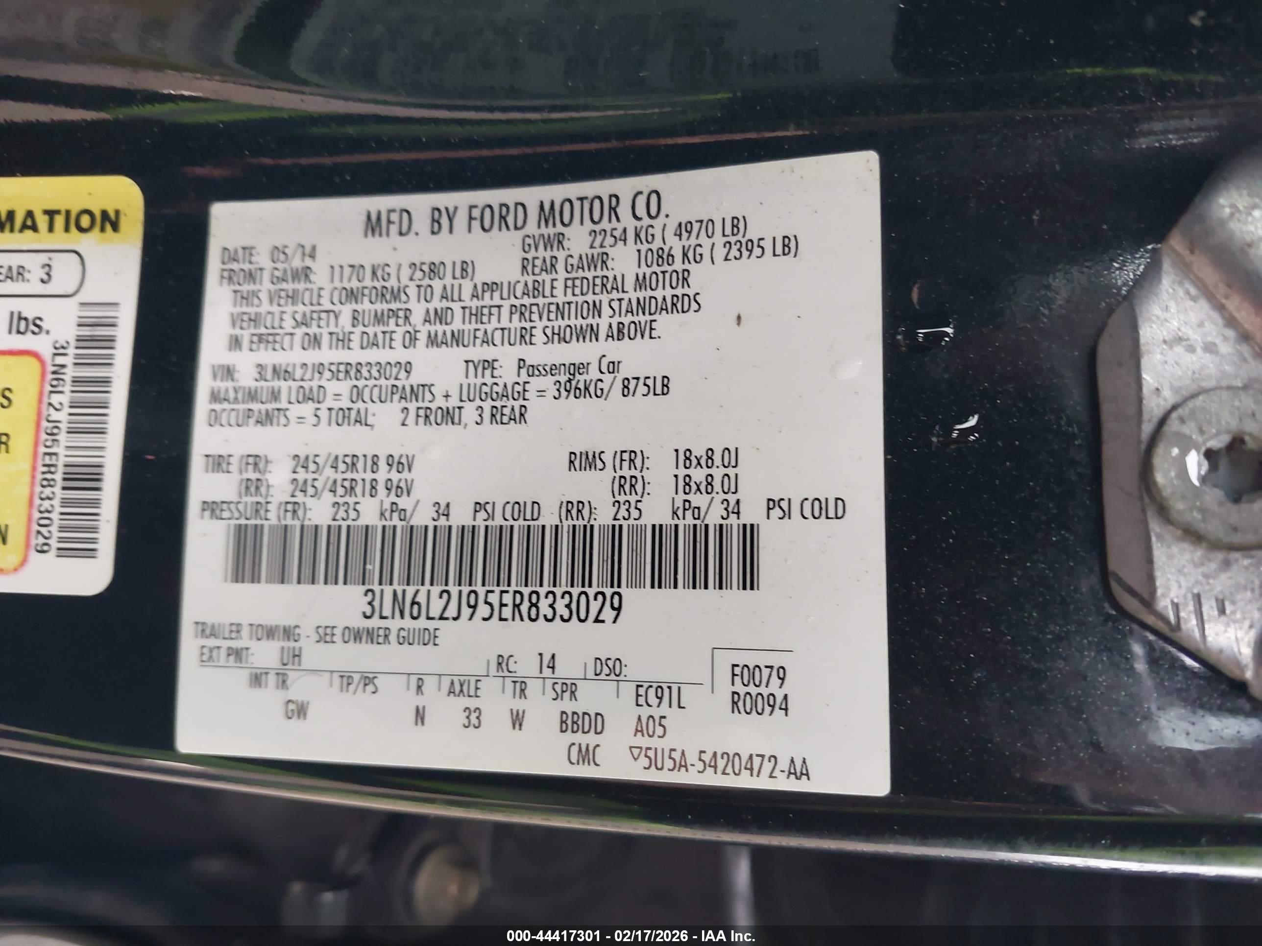 LINCOLN MKZ image 9