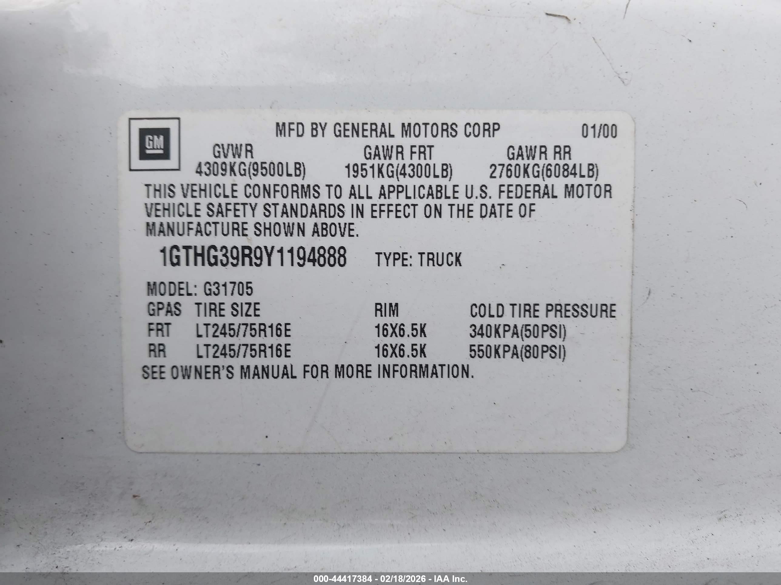GMC SAVANA image 9