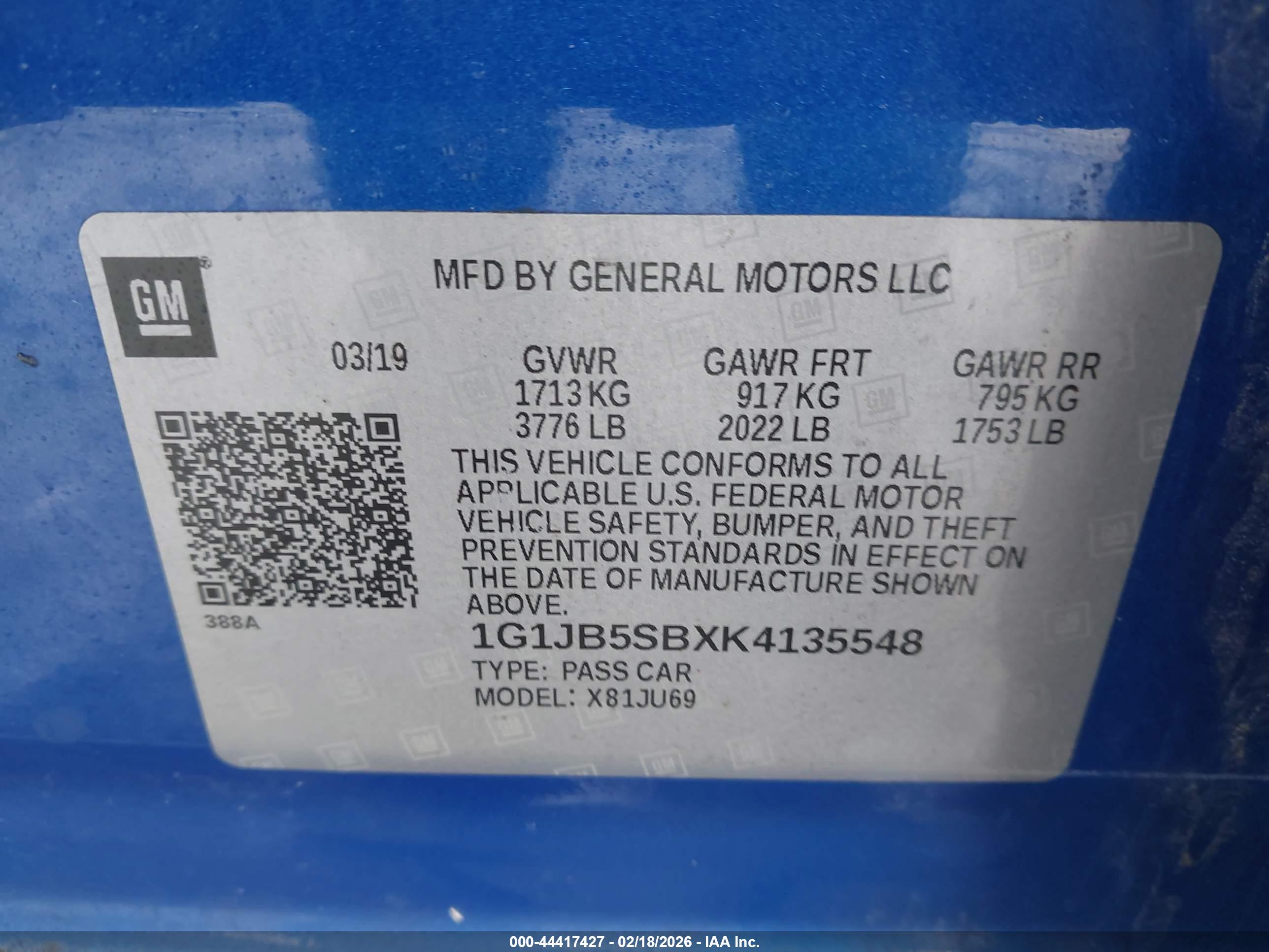 CHEVROLET SONIC image 9