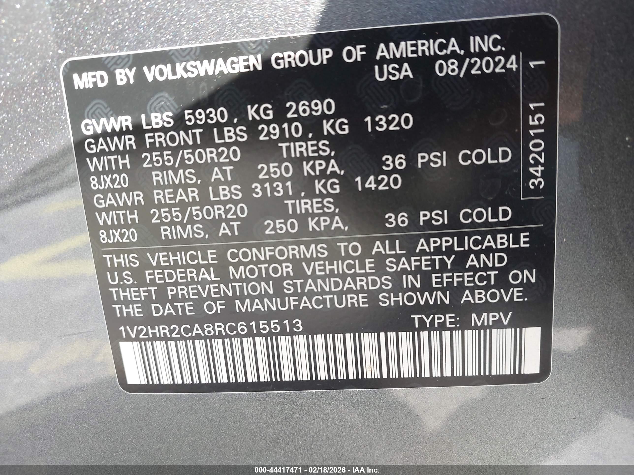 VOLKSWAGEN ATLAS image 9