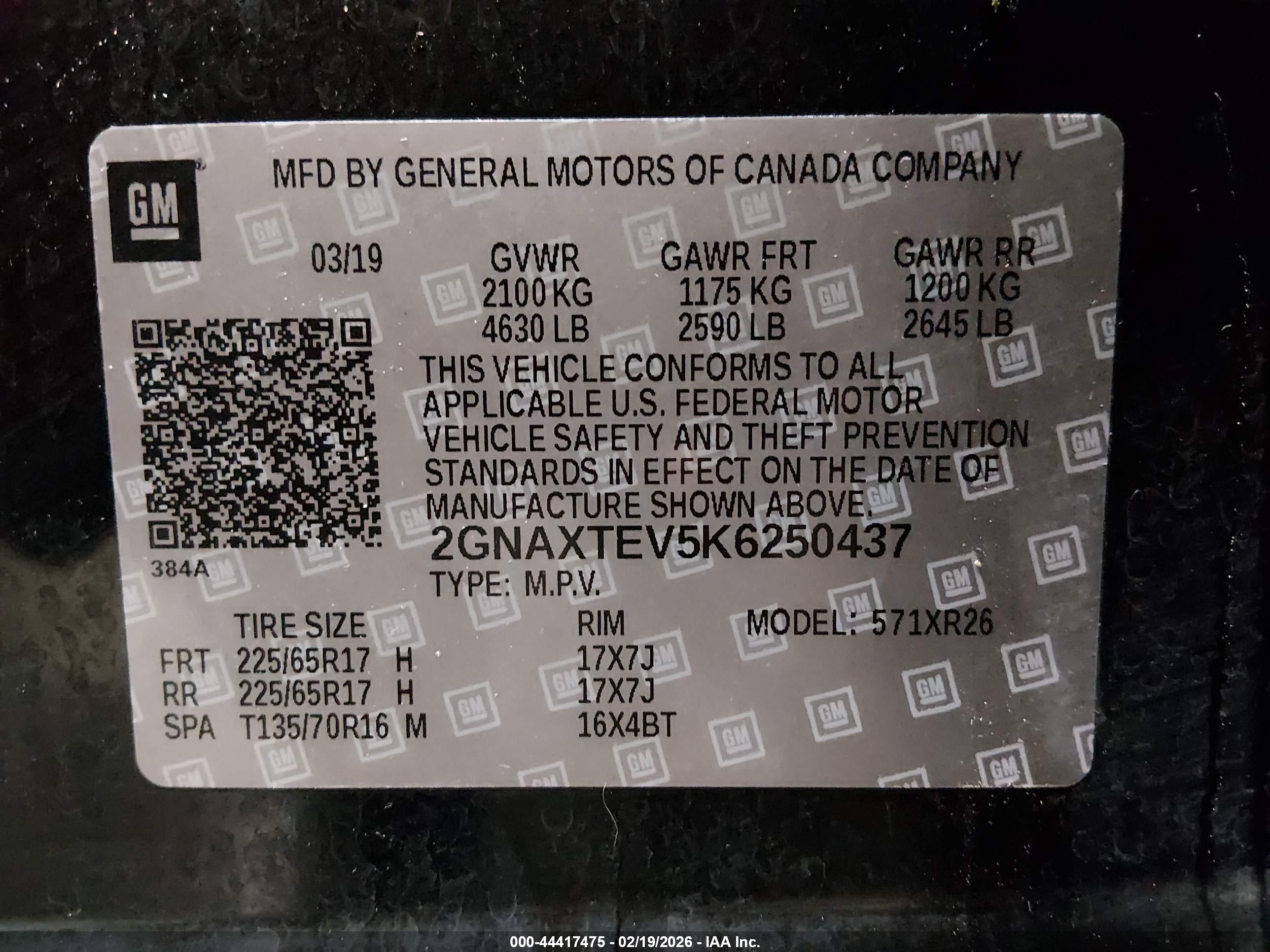 CHEVROLET EQUINOX image 9