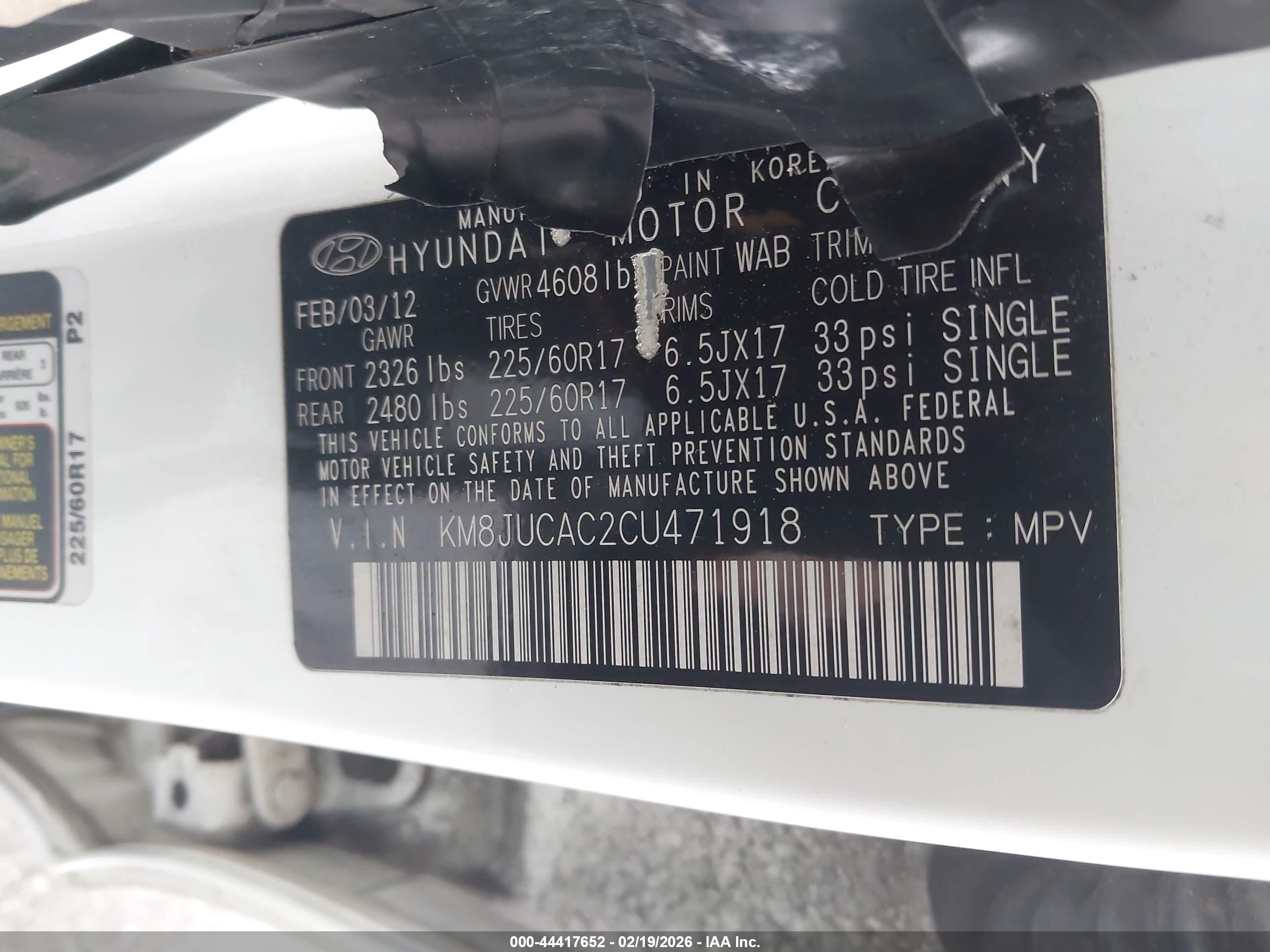 HYUNDAI TUCSON image 9