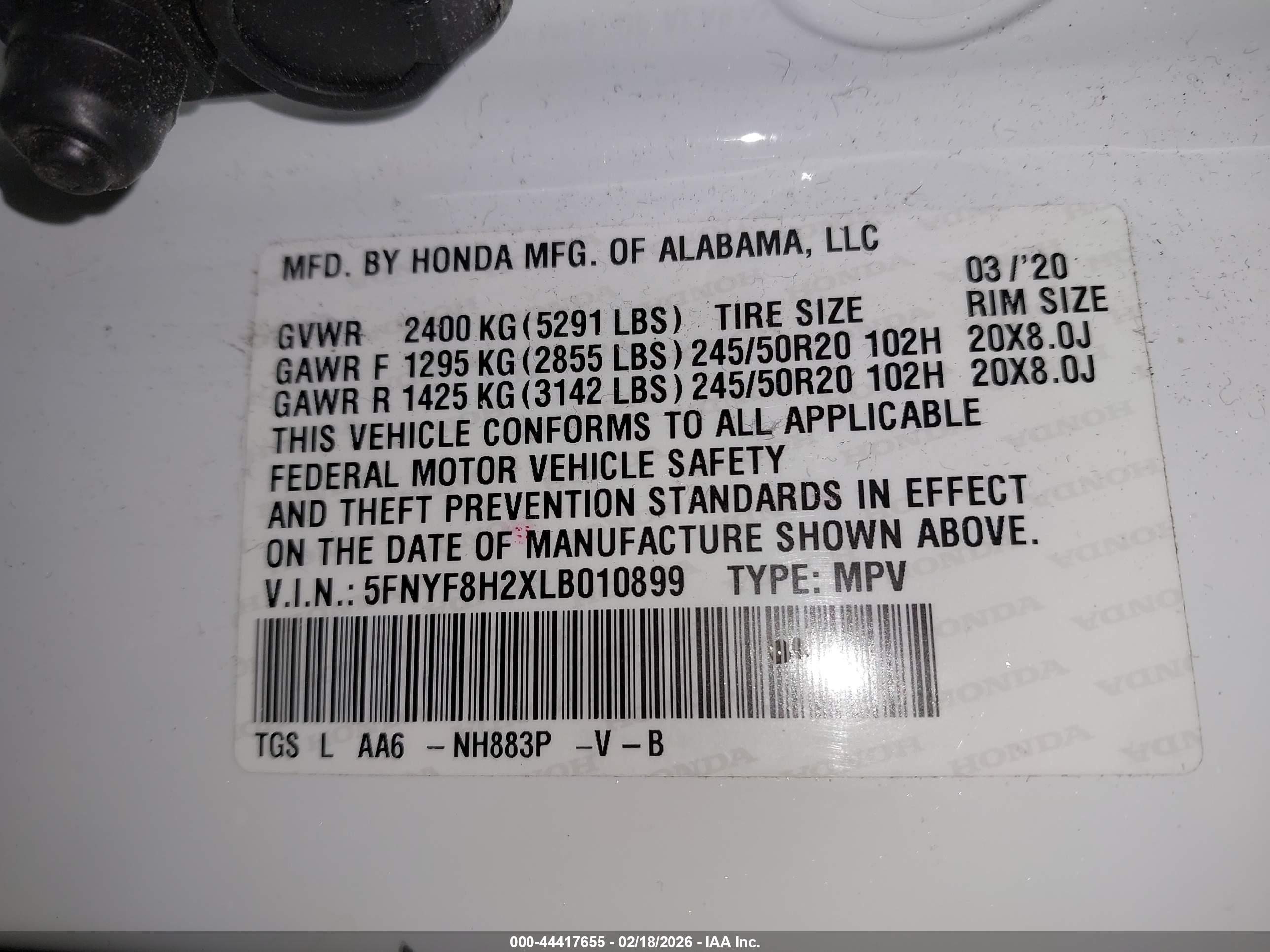 HONDA PASSPORT image 9