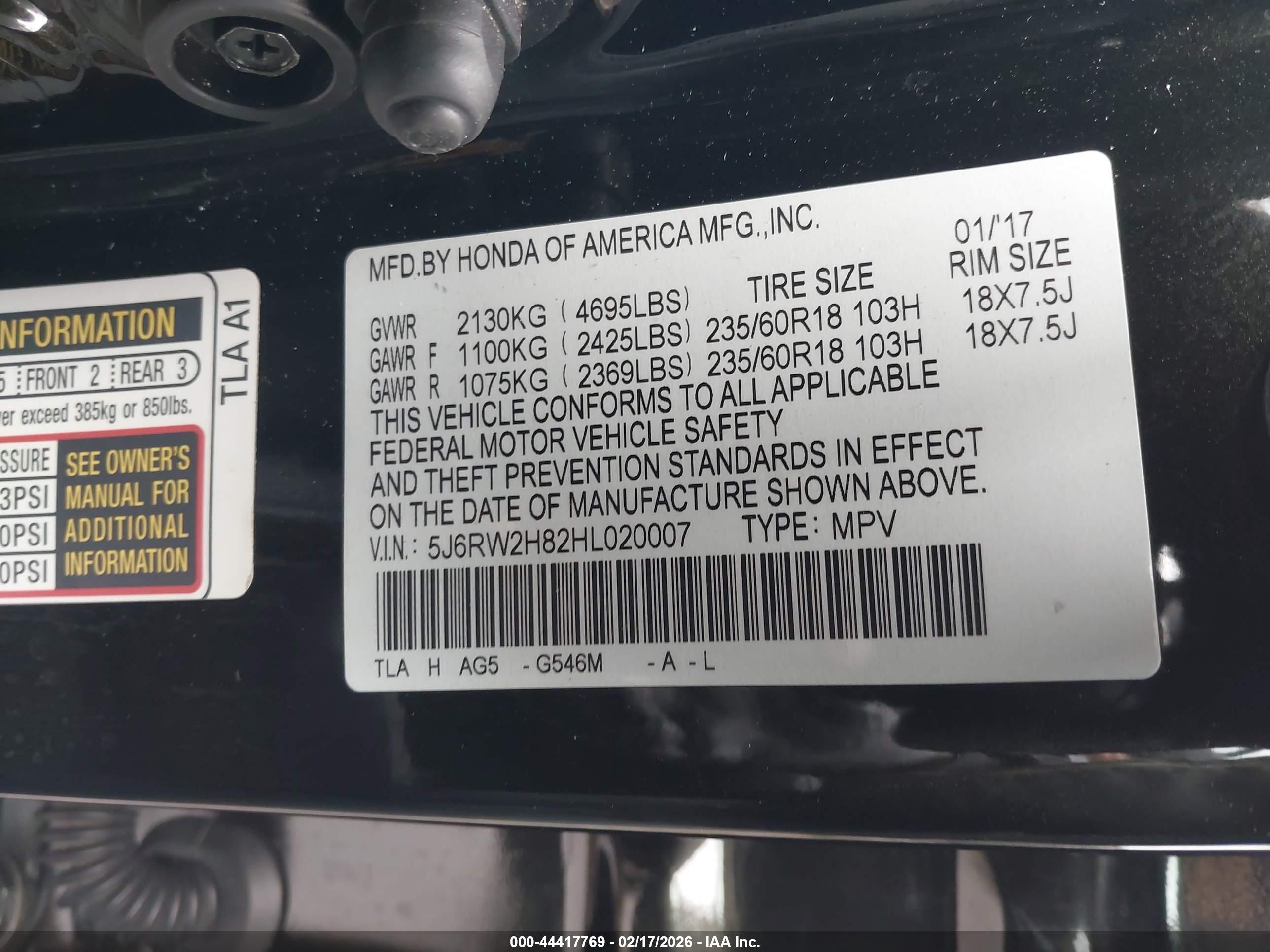 HONDA CR-V image 9