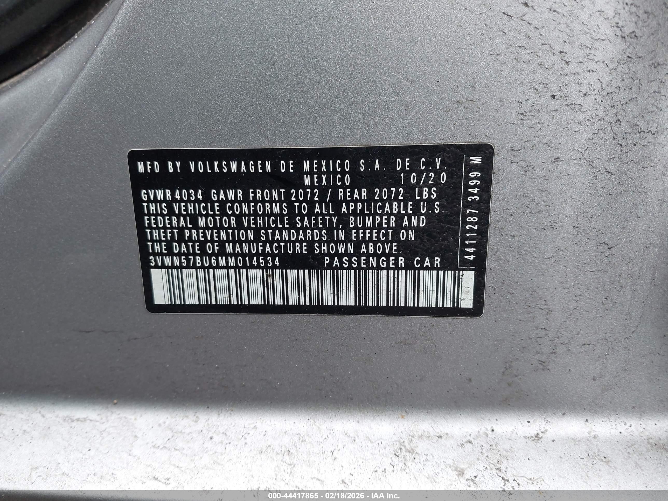 VOLKSWAGEN JETTA image 9