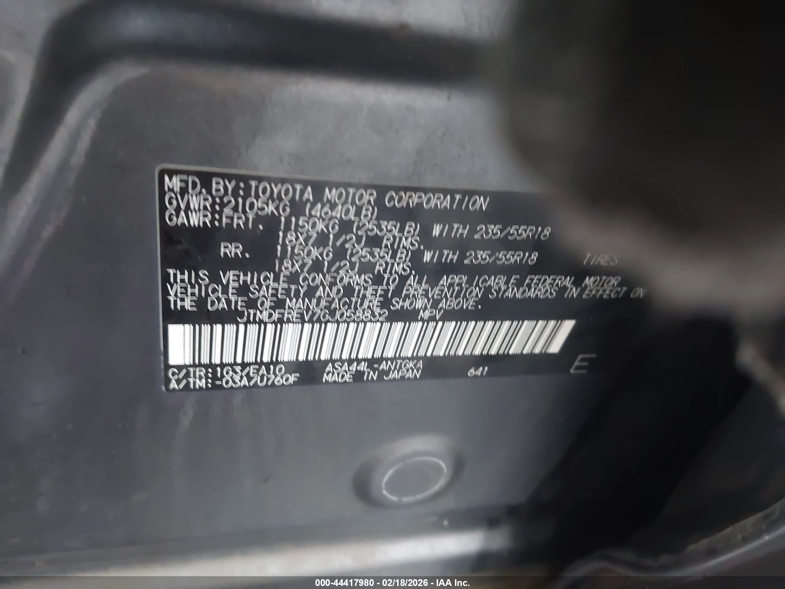 TOYOTA RAV4 image 9