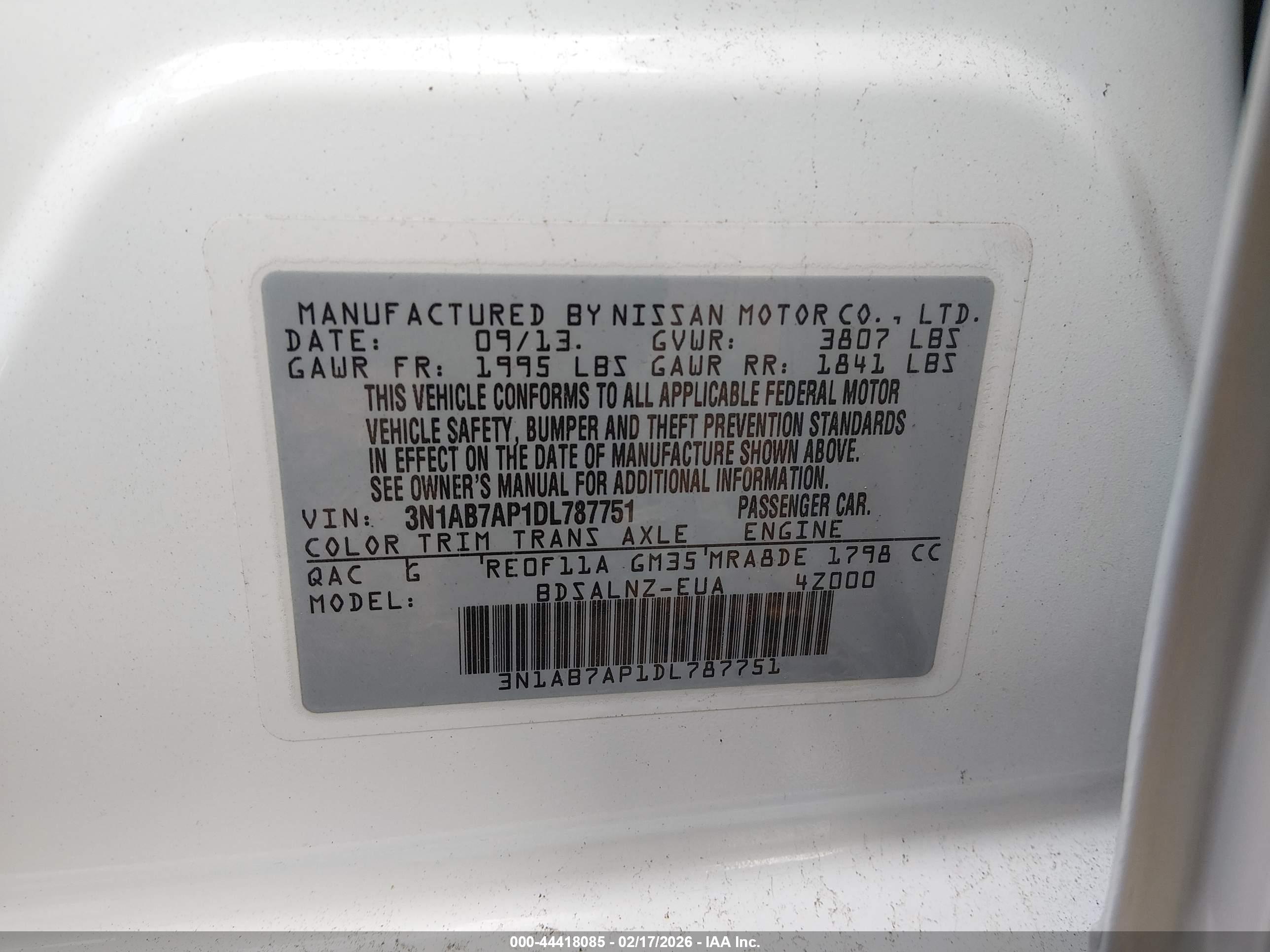 NISSAN SENTRA image 9