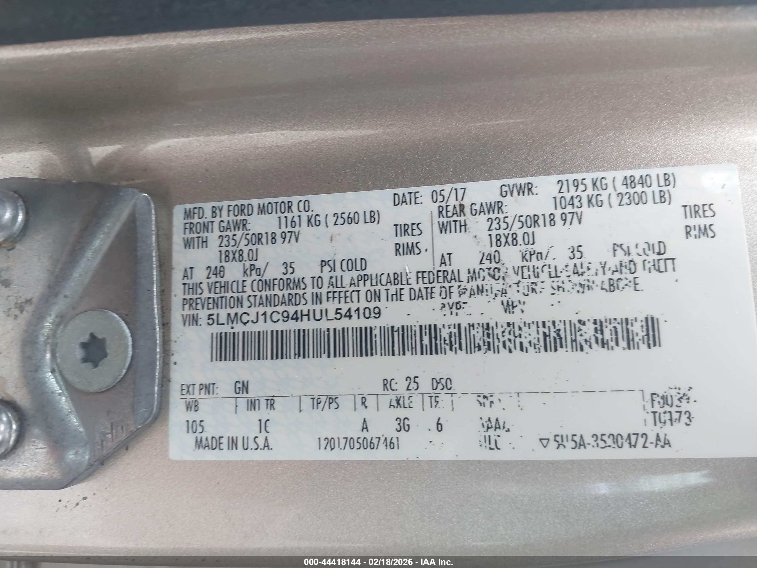 LINCOLN MKC image 9