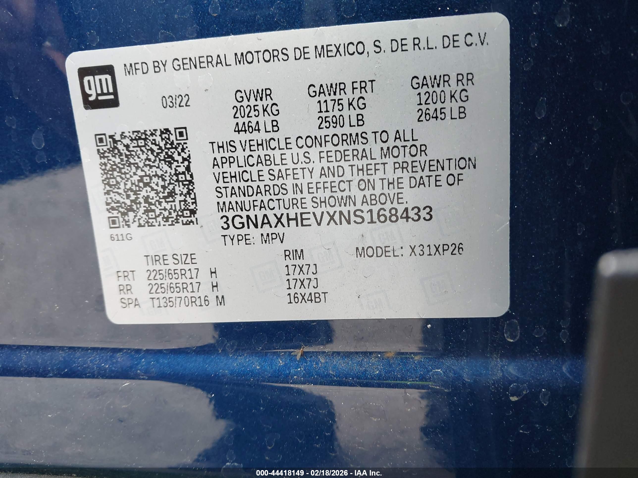 CHEVROLET EQUINOX image 9