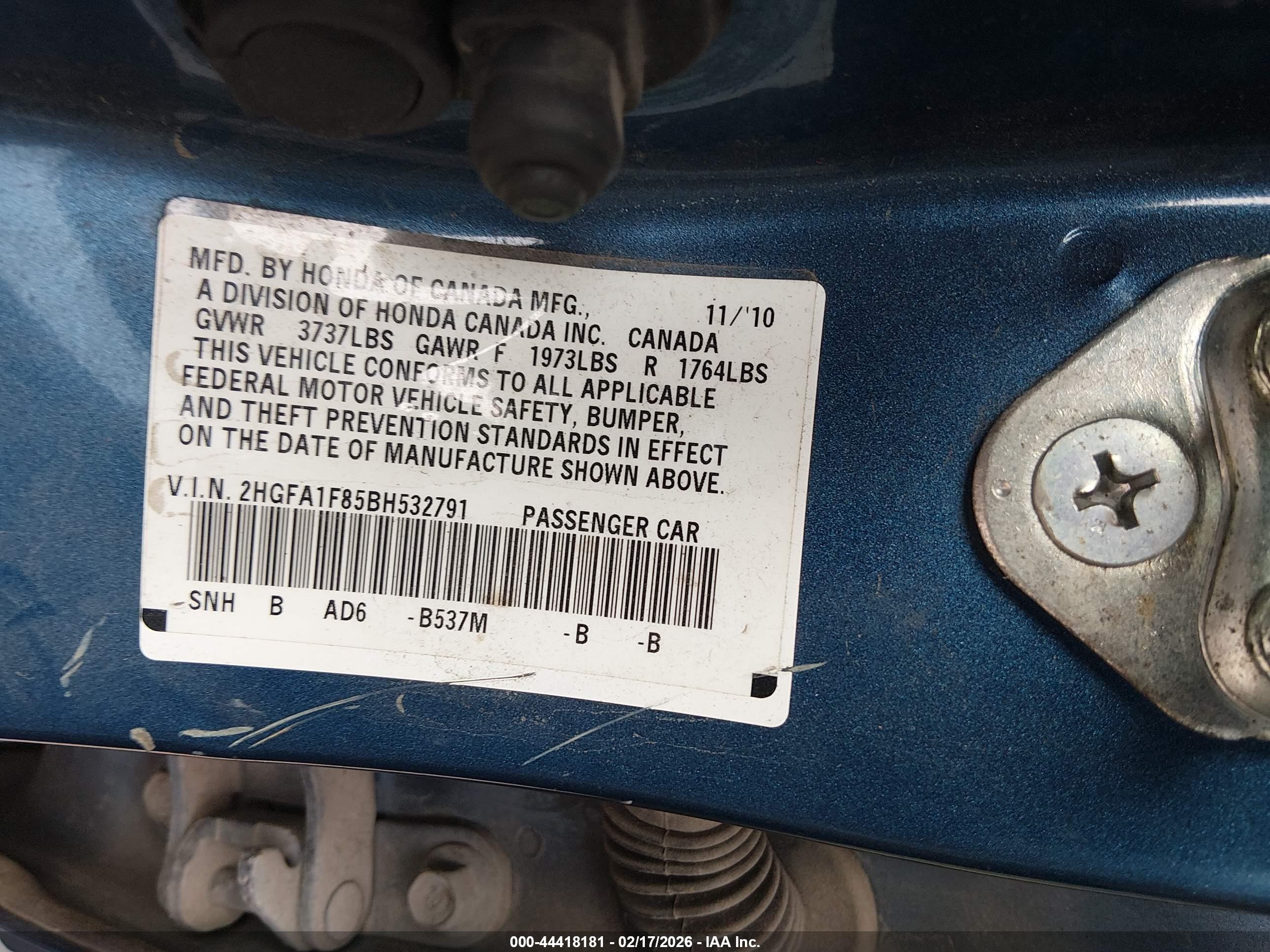 HONDA CIVIC image 9