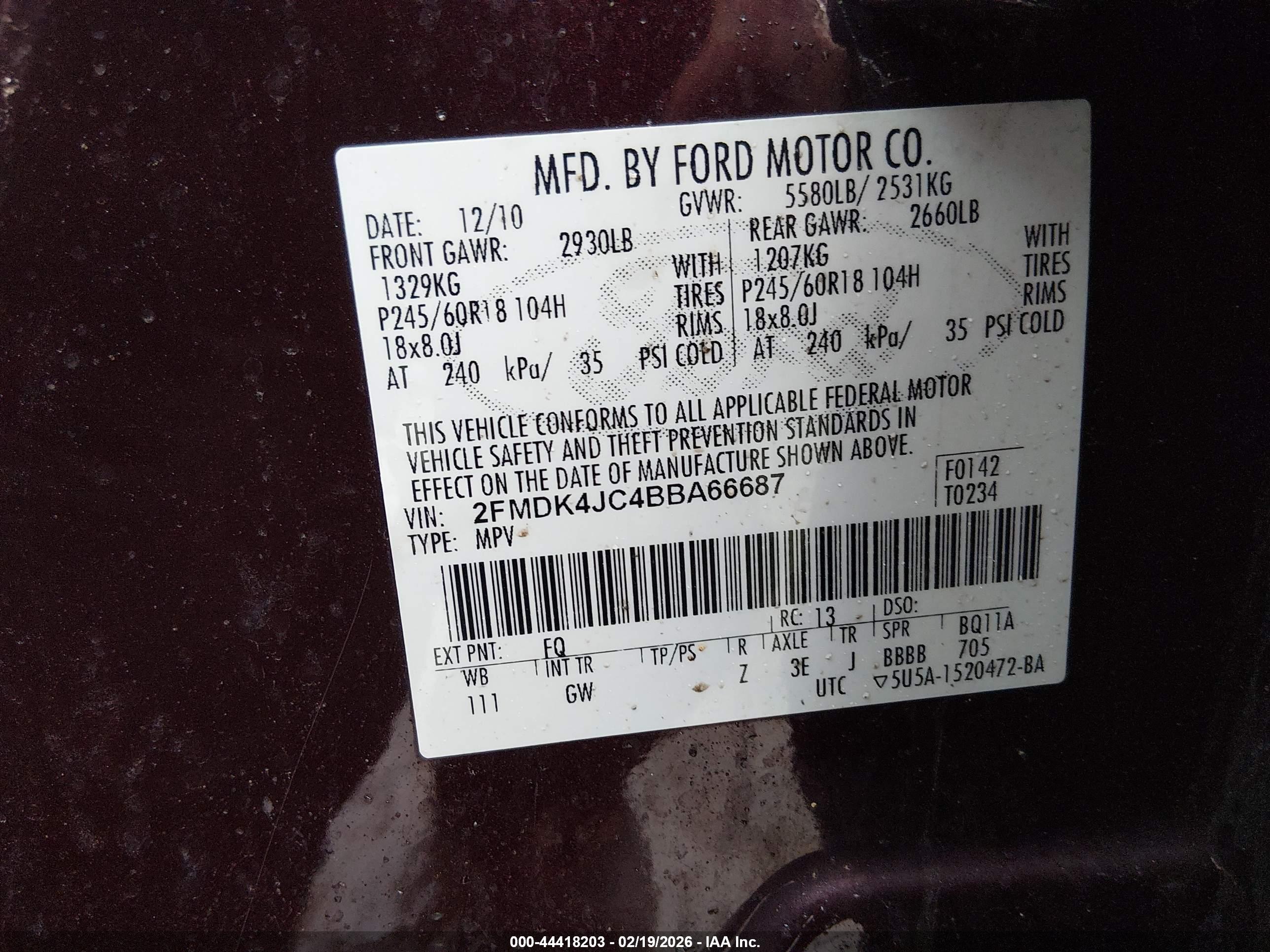 FORD EDGE image 9