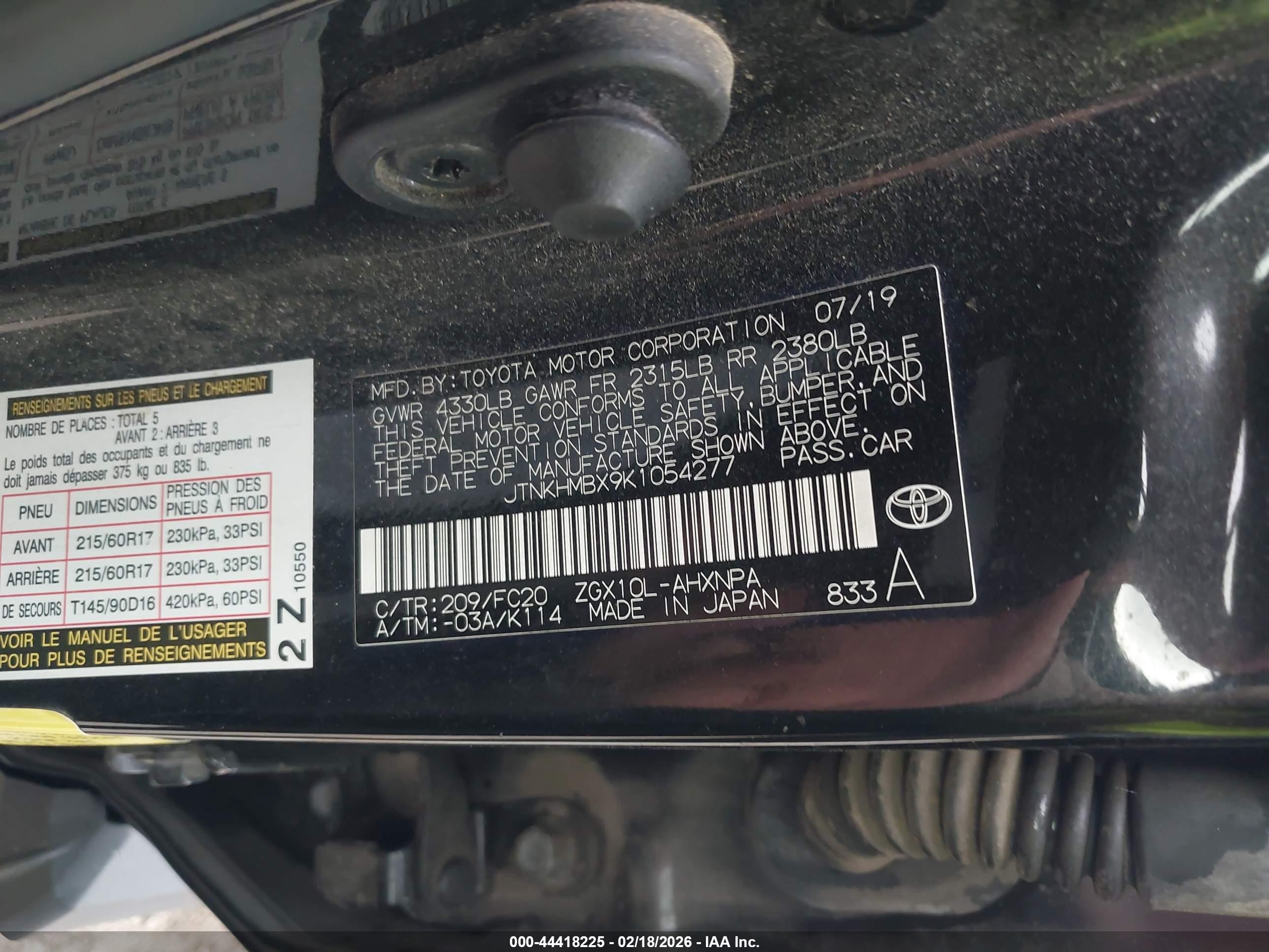 TOYOTA C-HR image 9