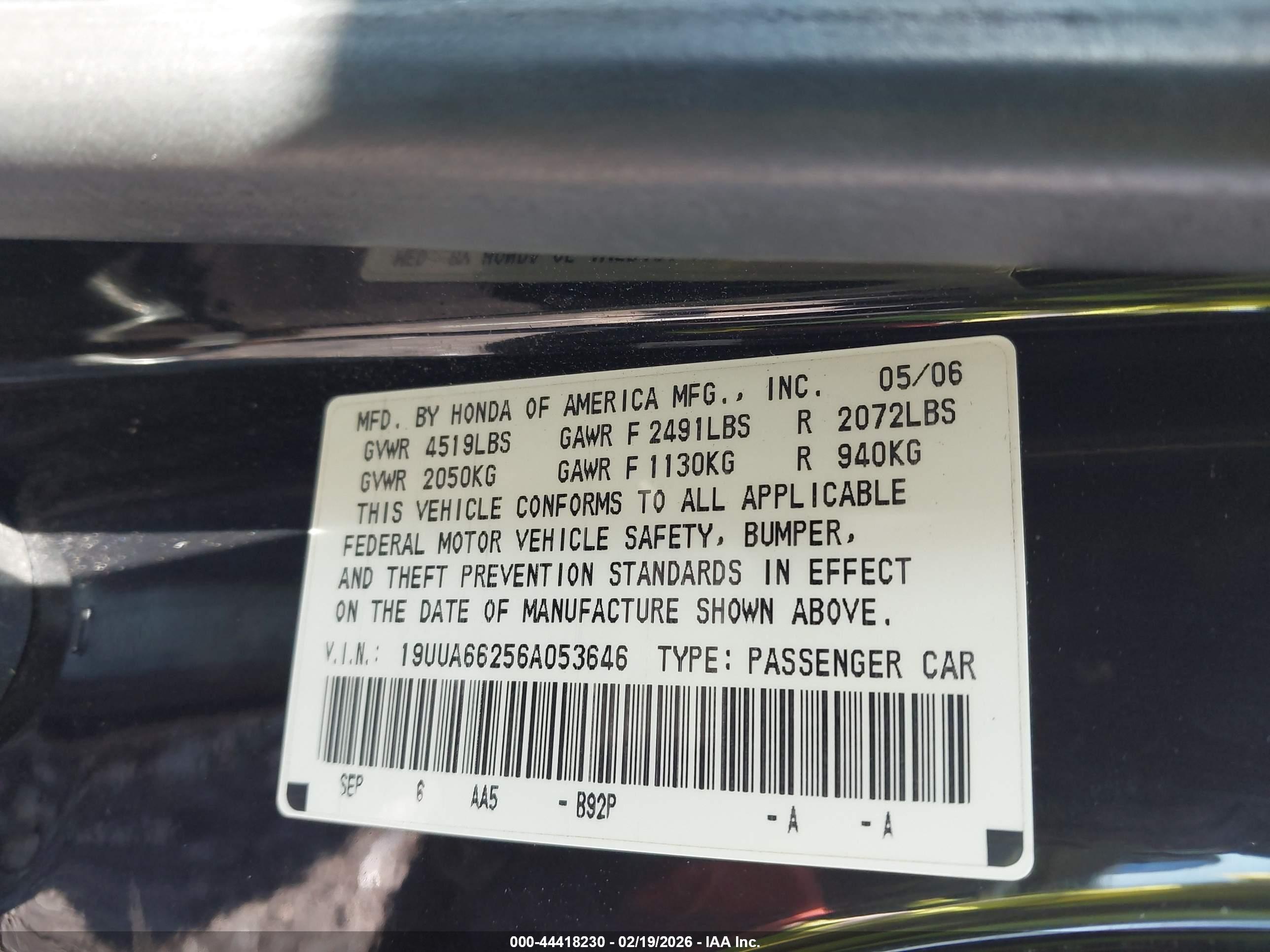 ACURA TL image 9