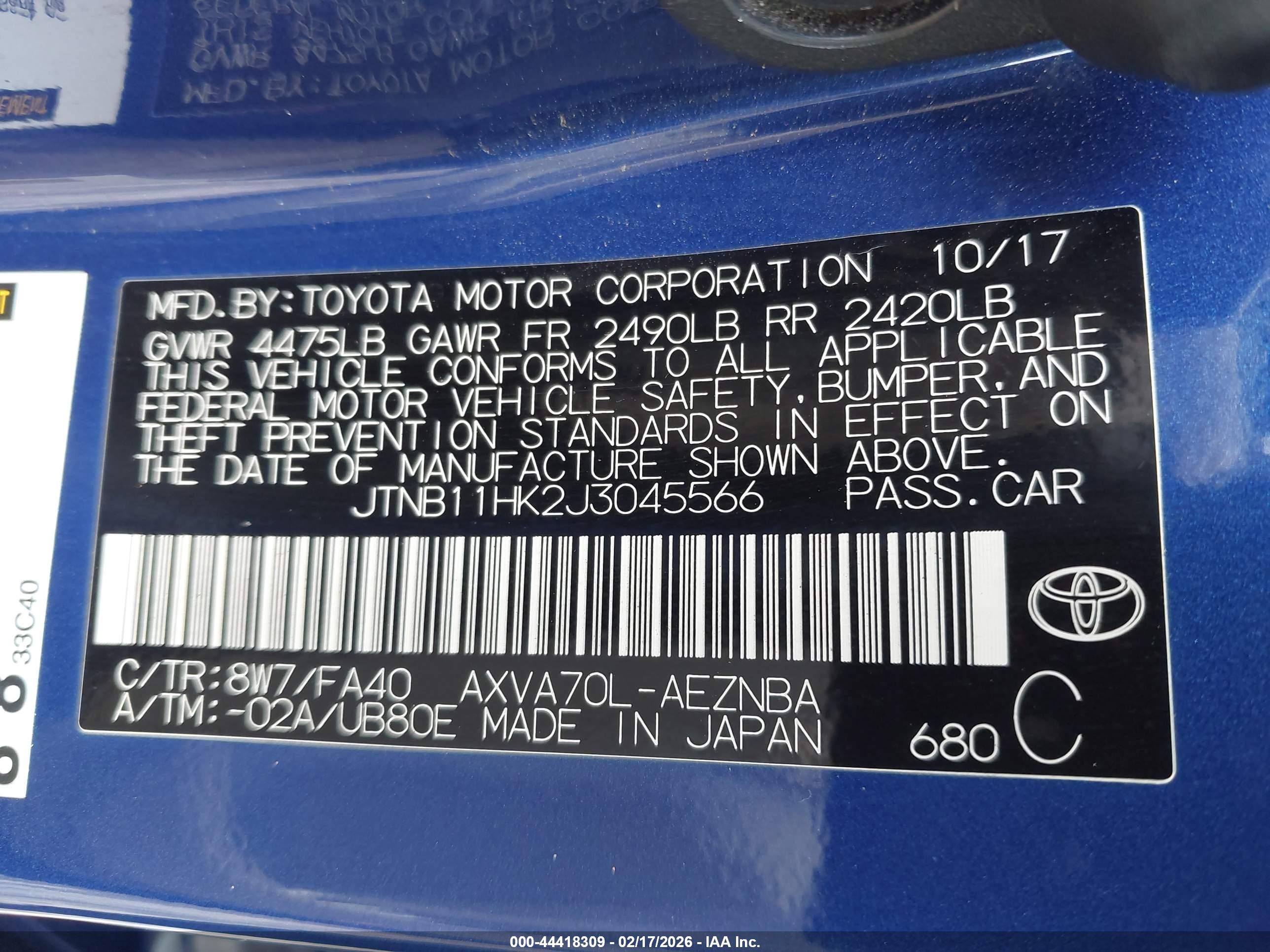 TOYOTA CAMRY image 9