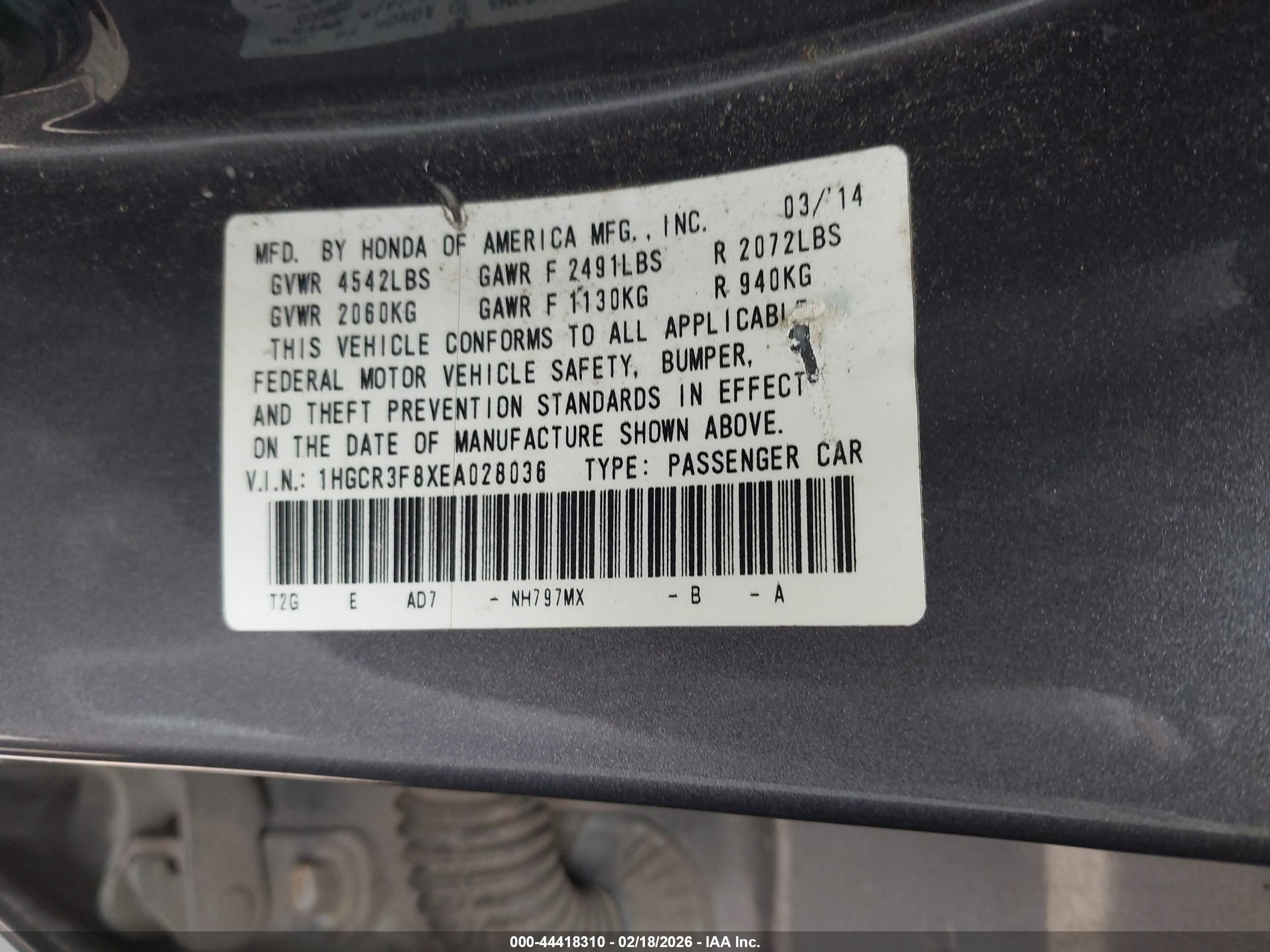 HONDA ACCORD image 9