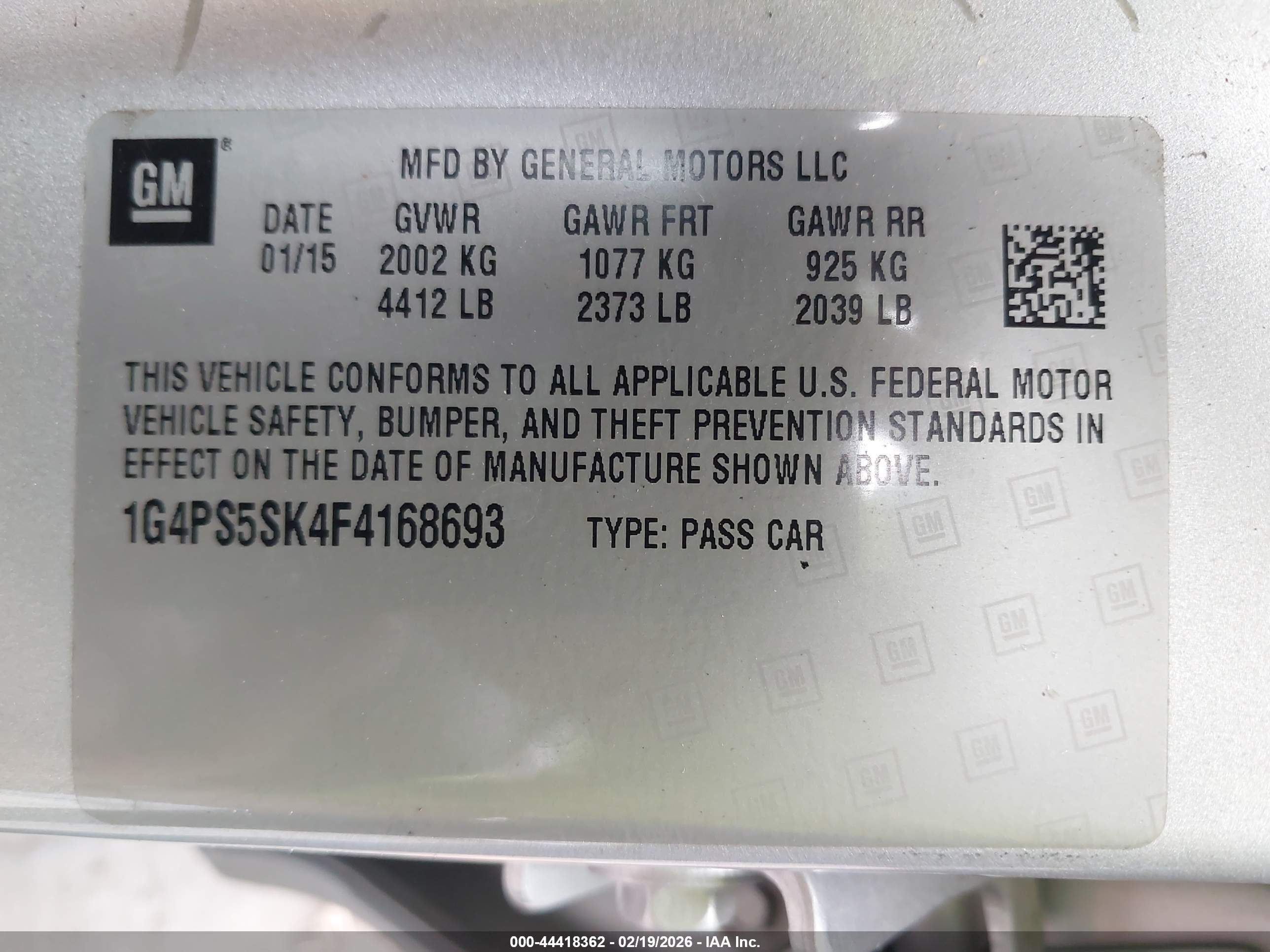 BUICK VERANO image 9