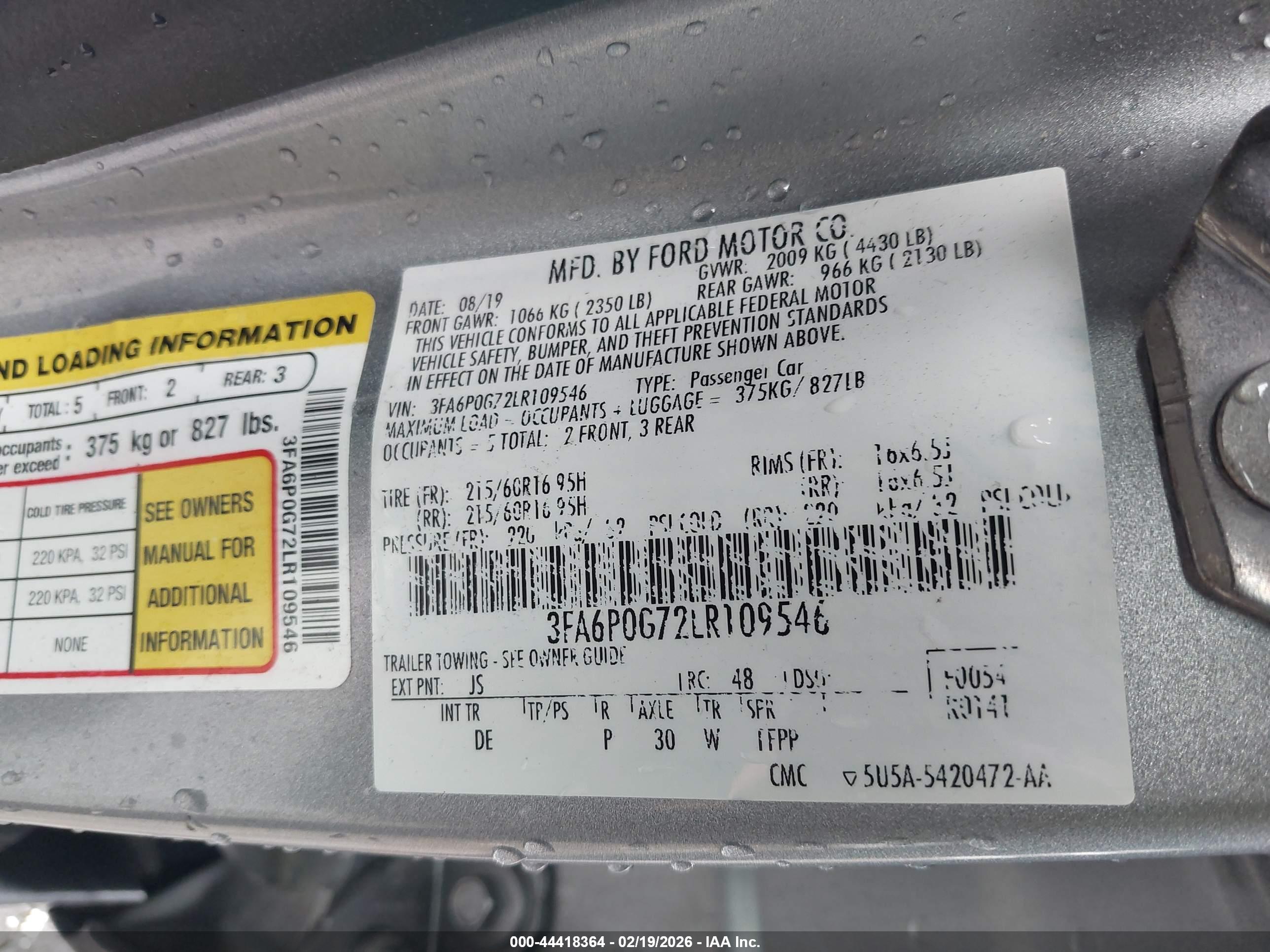 FORD FUSION image 9
