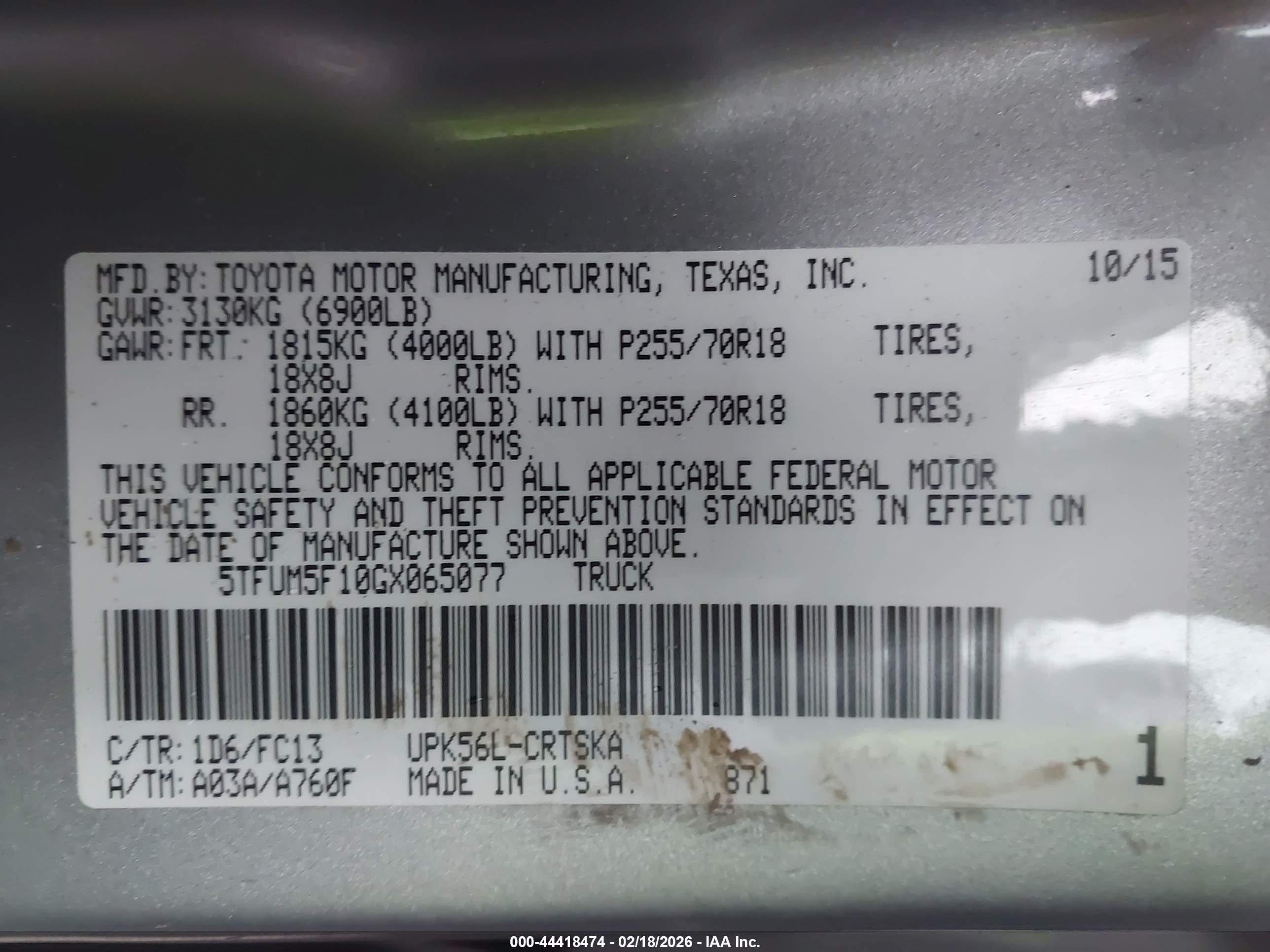 TOYOTA TUNDRA image 9