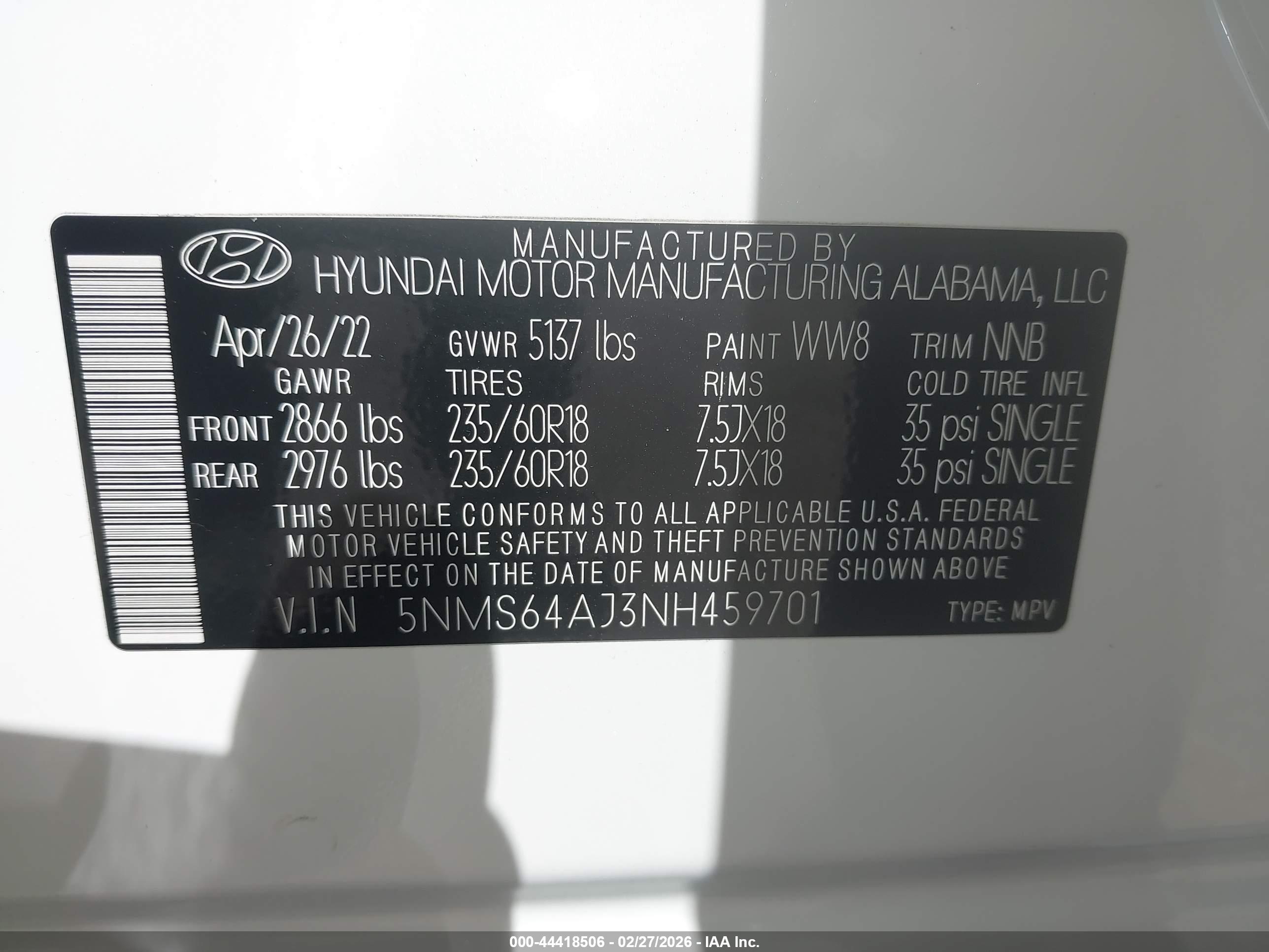 HYUNDAI SANTA image 9