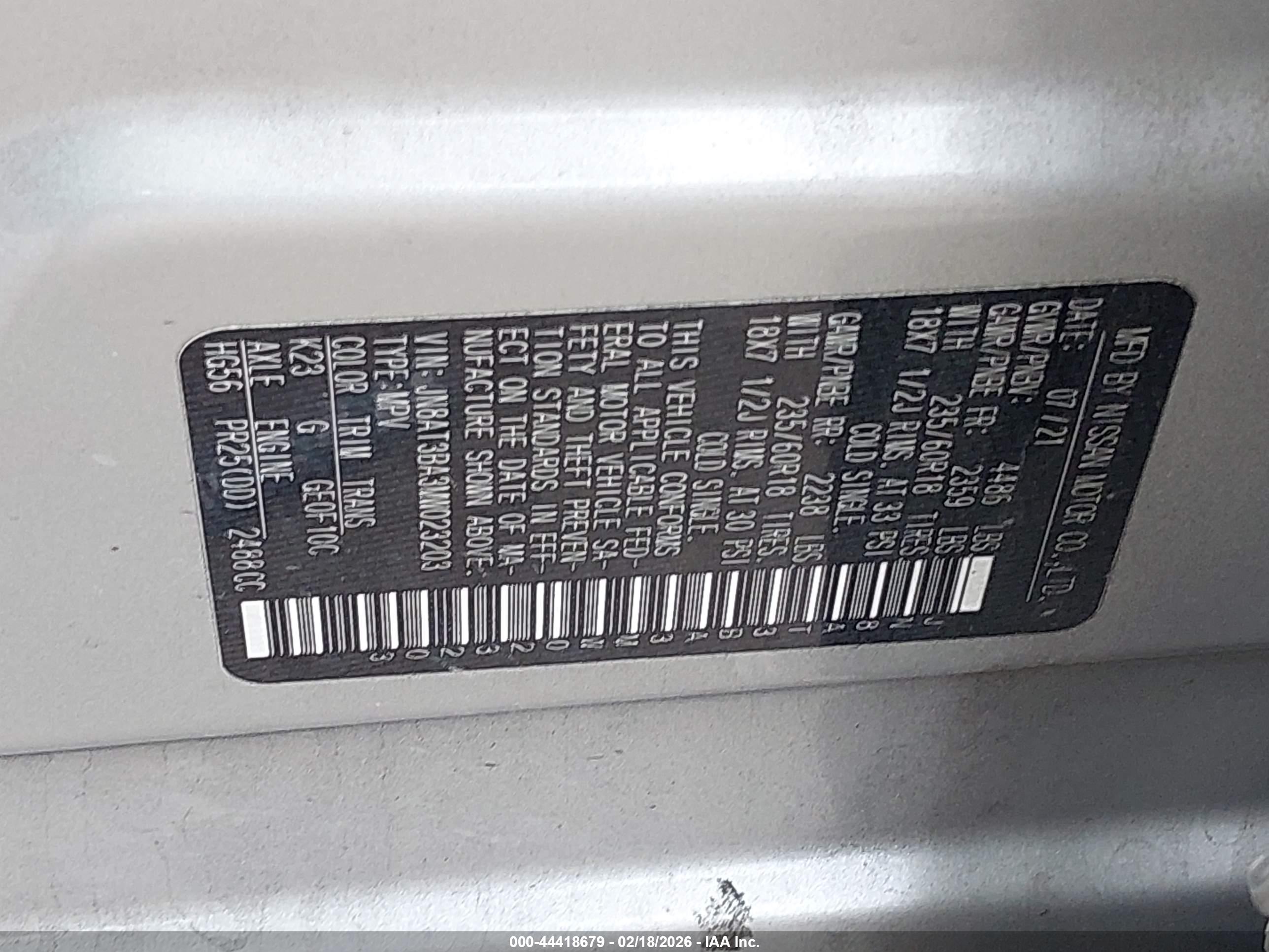 NISSAN ROGUE image 9