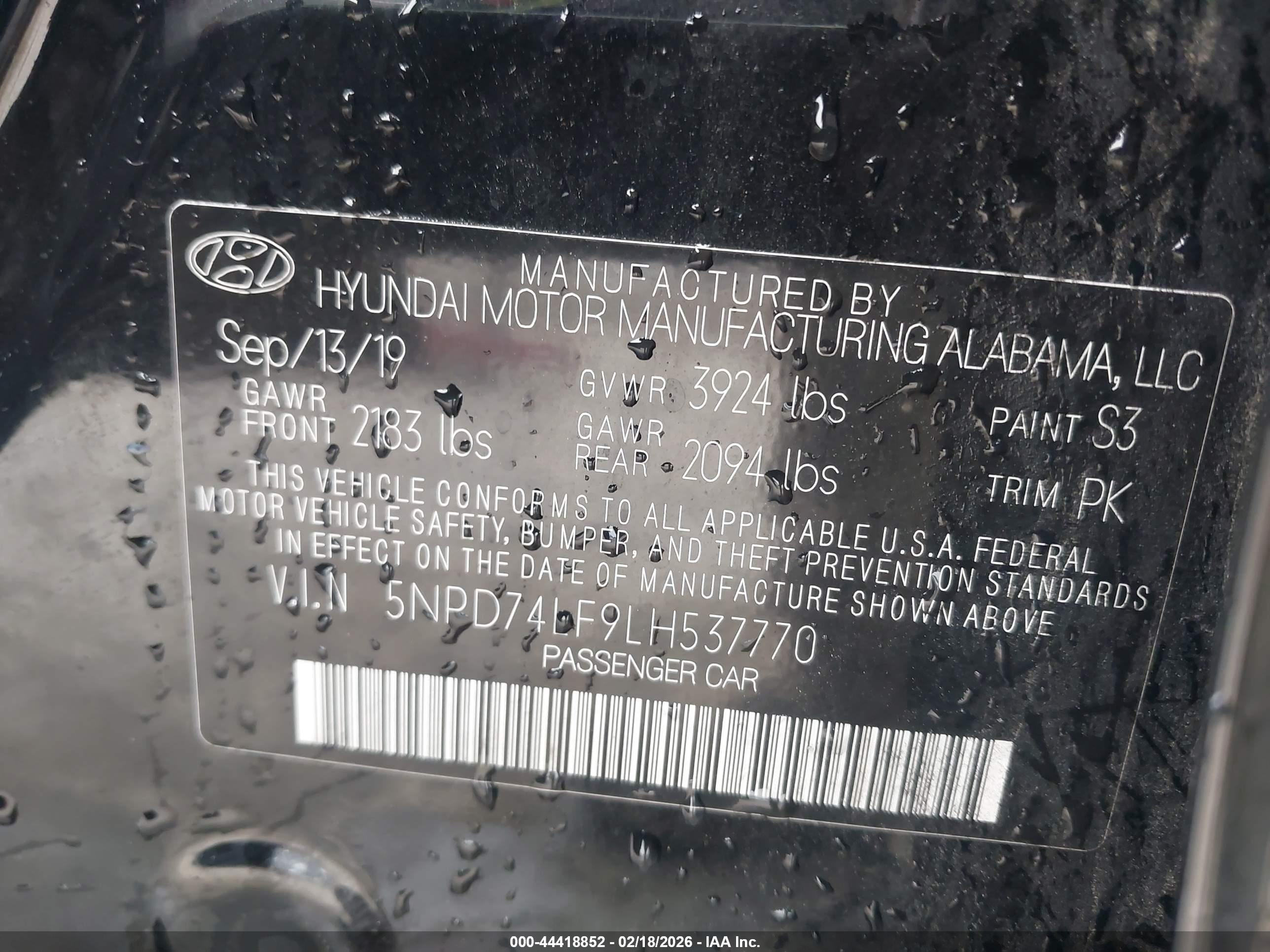 HYUNDAI ELANTRA image 9