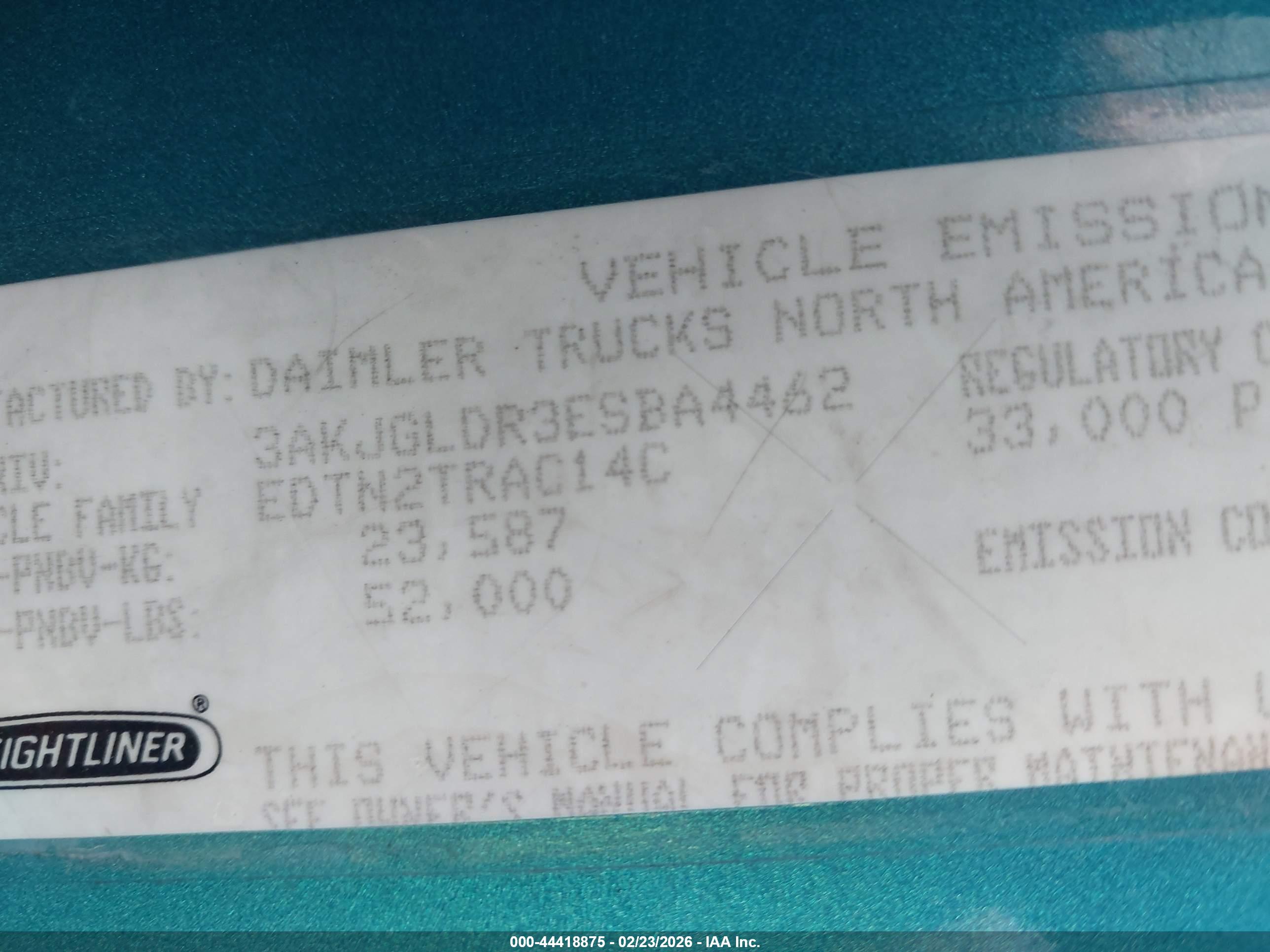 FREIGHTLINER CASCADIA image 9