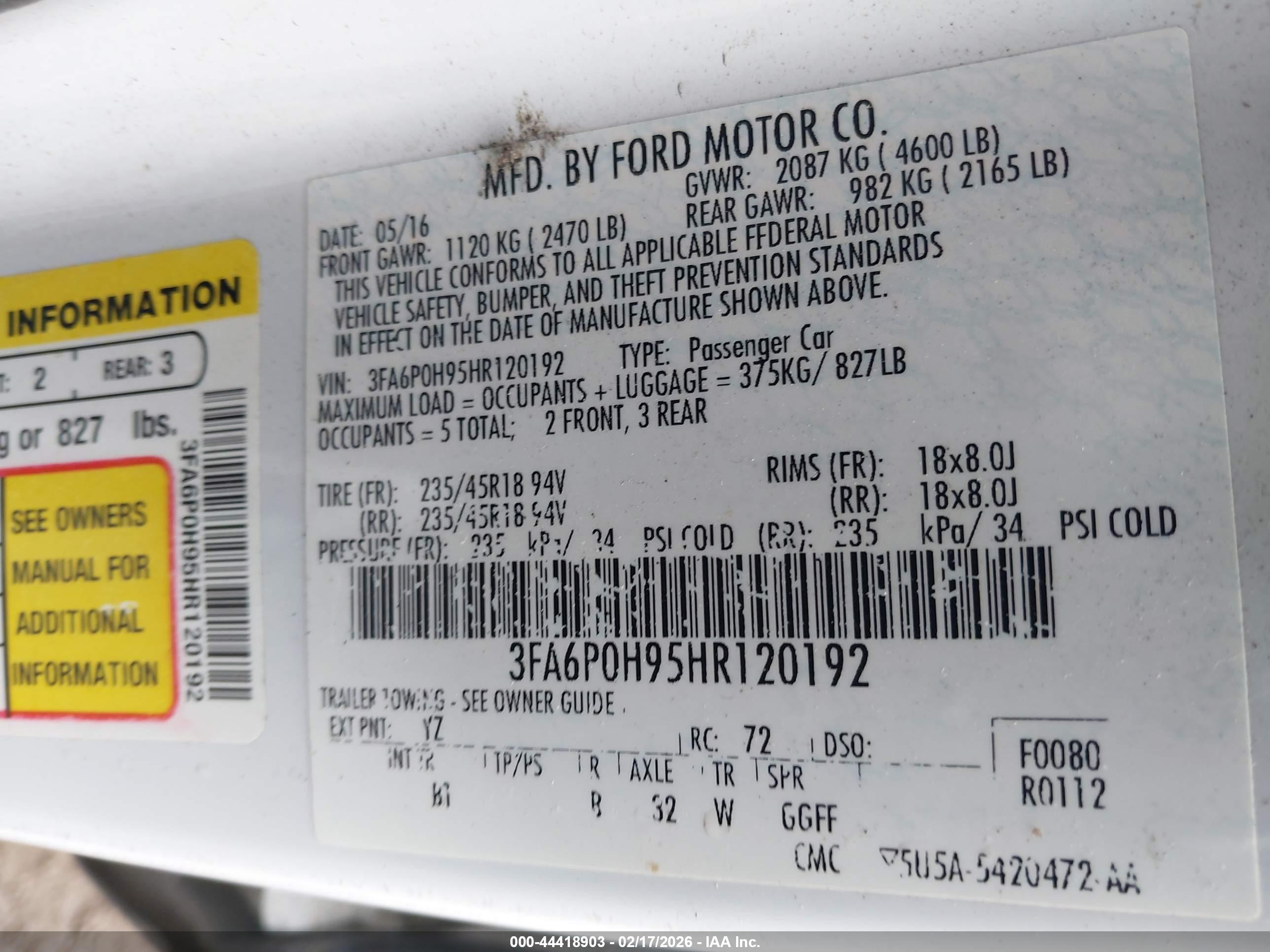 FORD FUSION image 9
