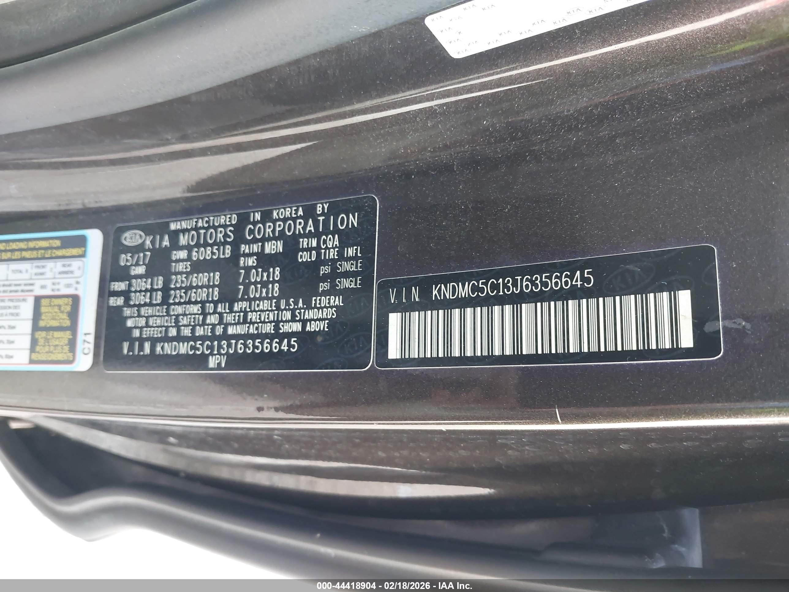 KIA SEDONA image 9