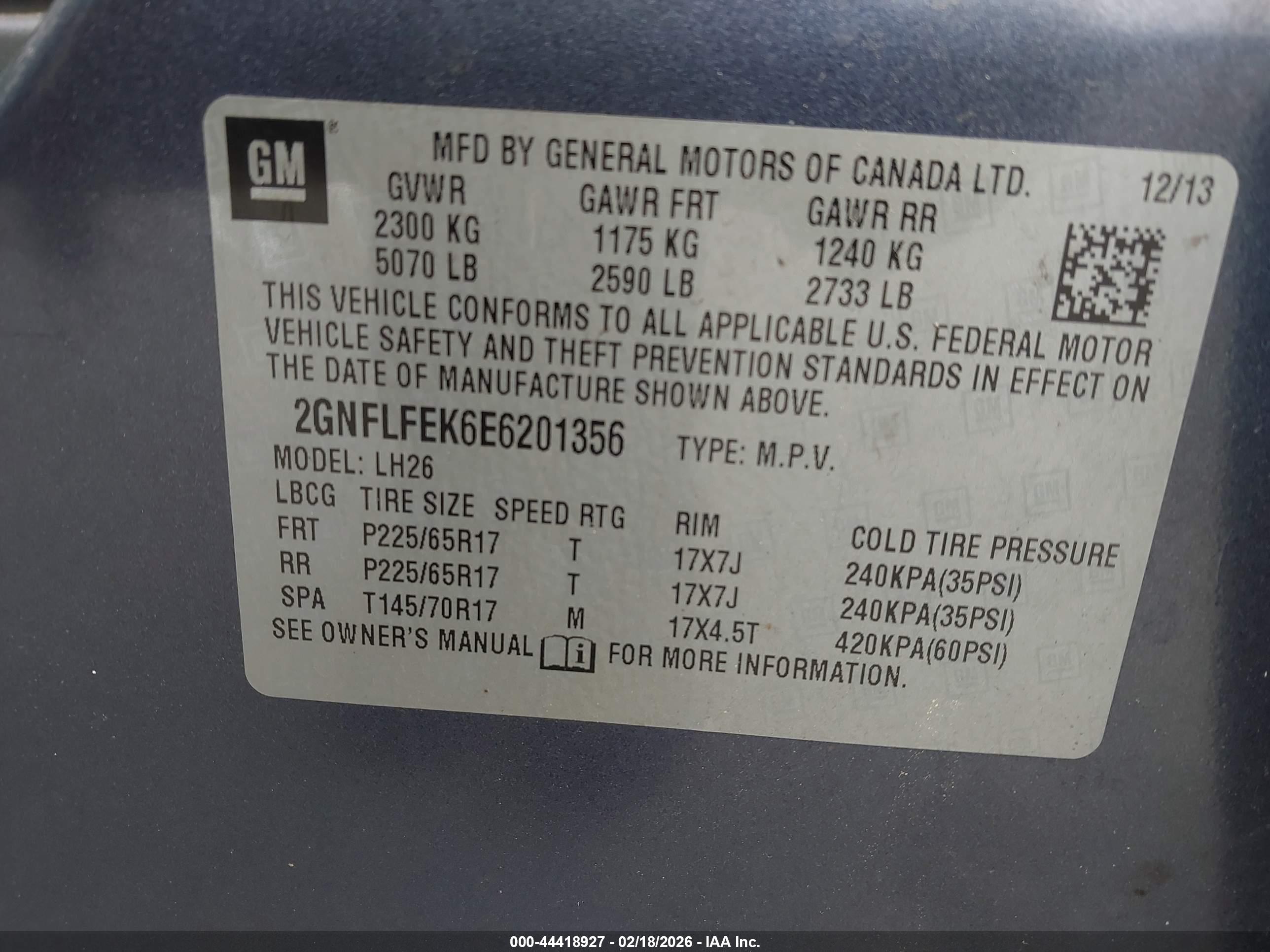 CHEVROLET EQUINOX image 9