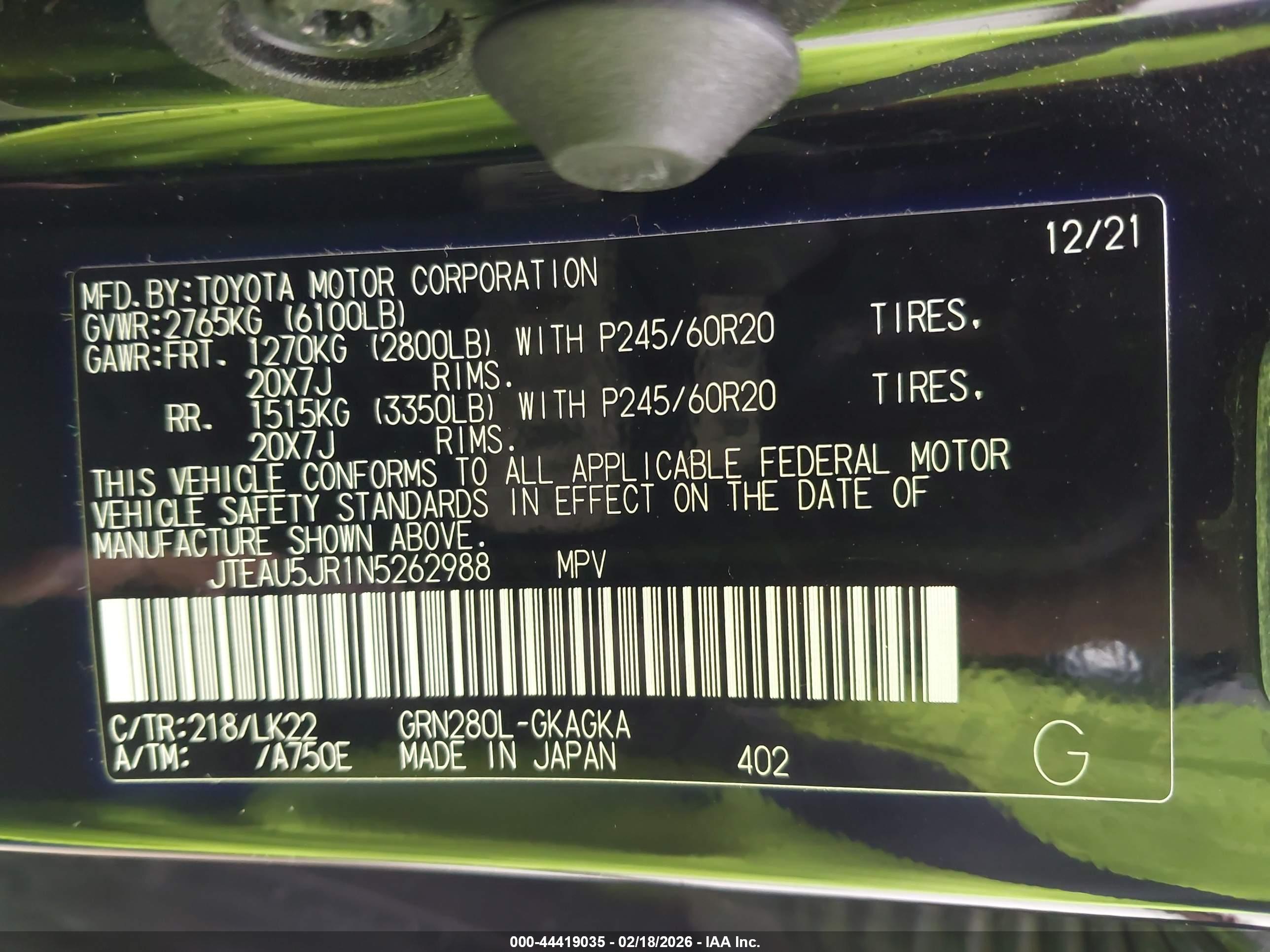 TOYOTA 4RUNNER image 9