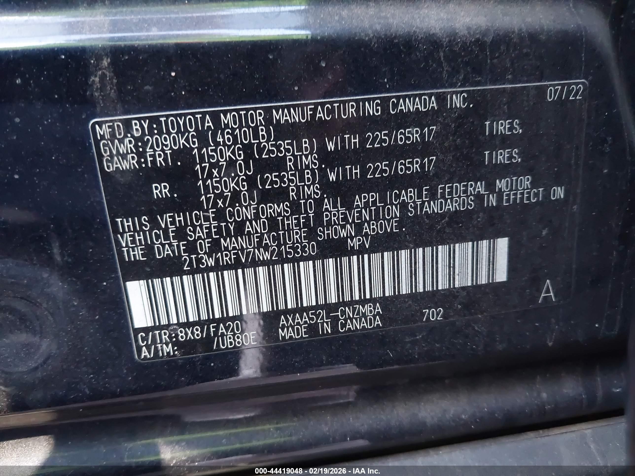 TOYOTA RAV4 image 9