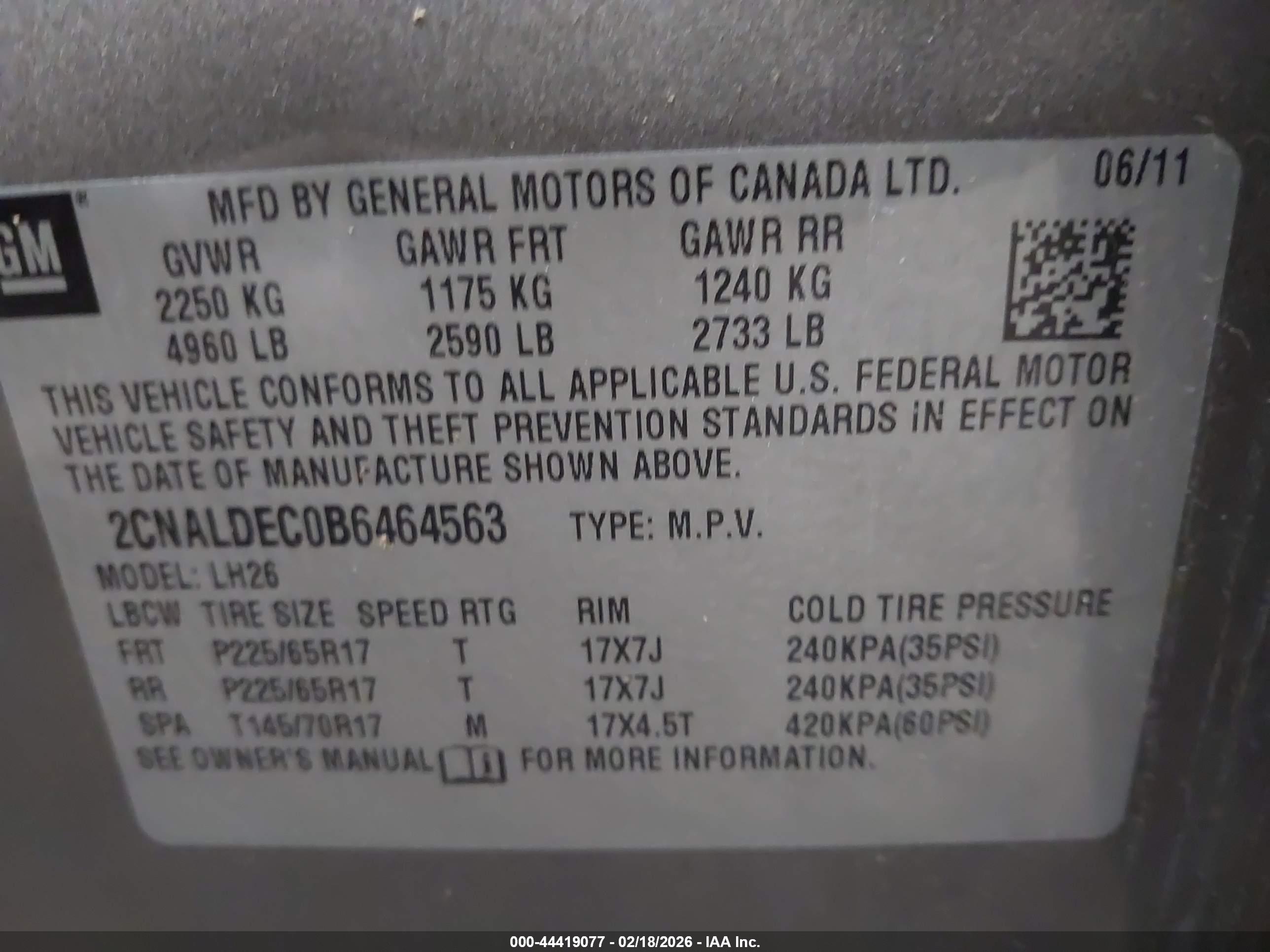 CHEVROLET EQUINOX image 9