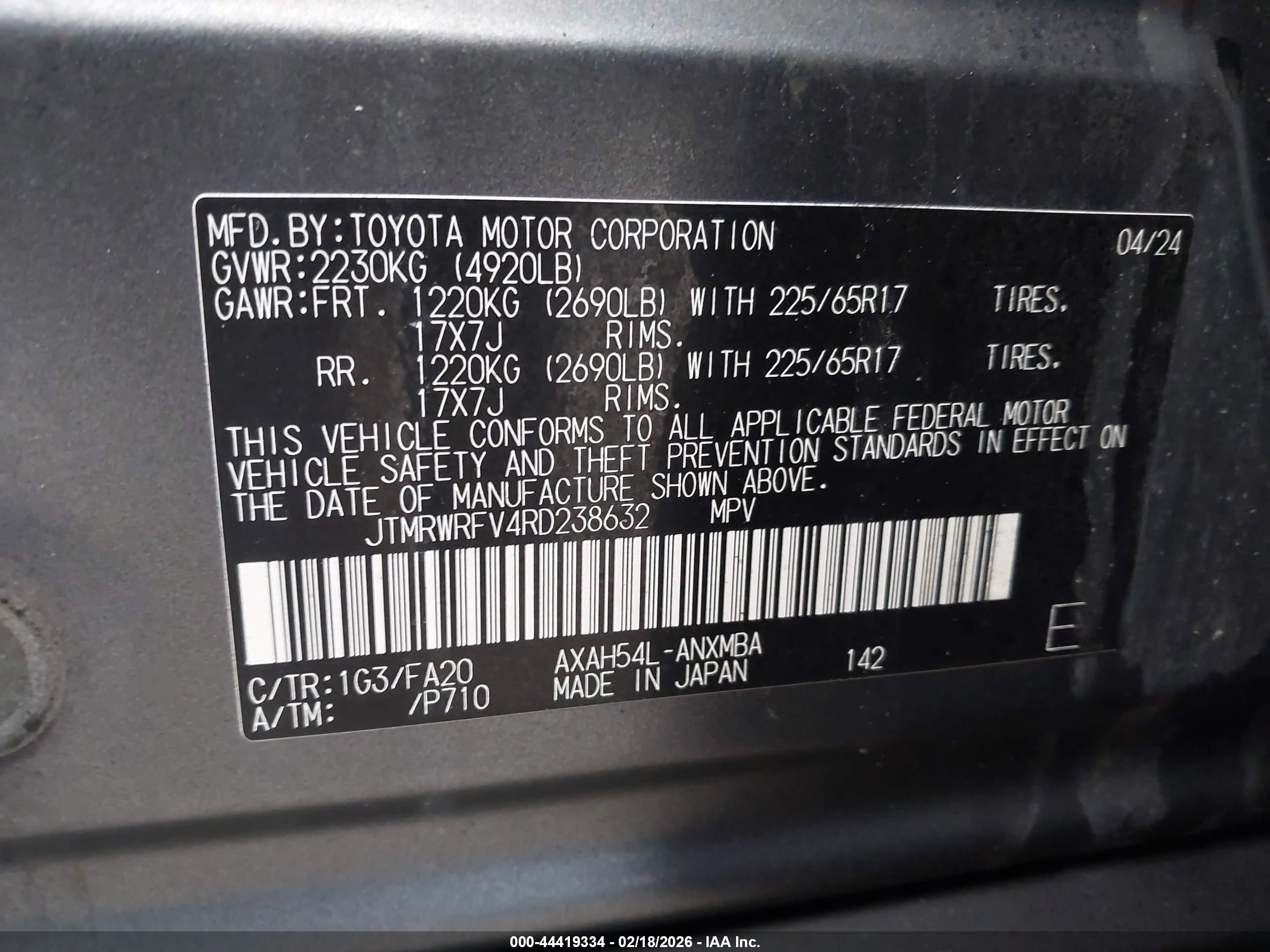 TOYOTA RAV4 image 9