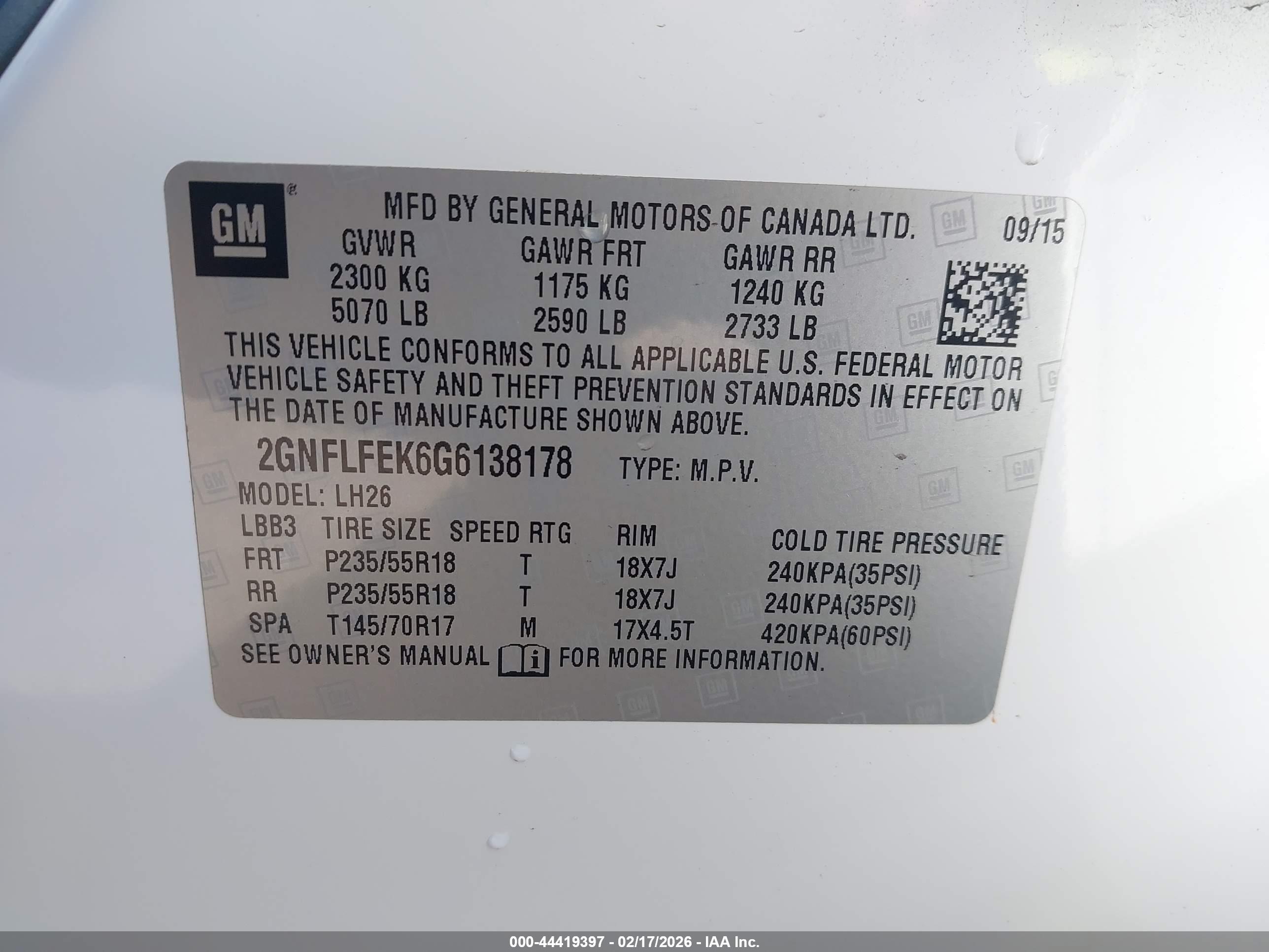 CHEVROLET EQUINOX image 9