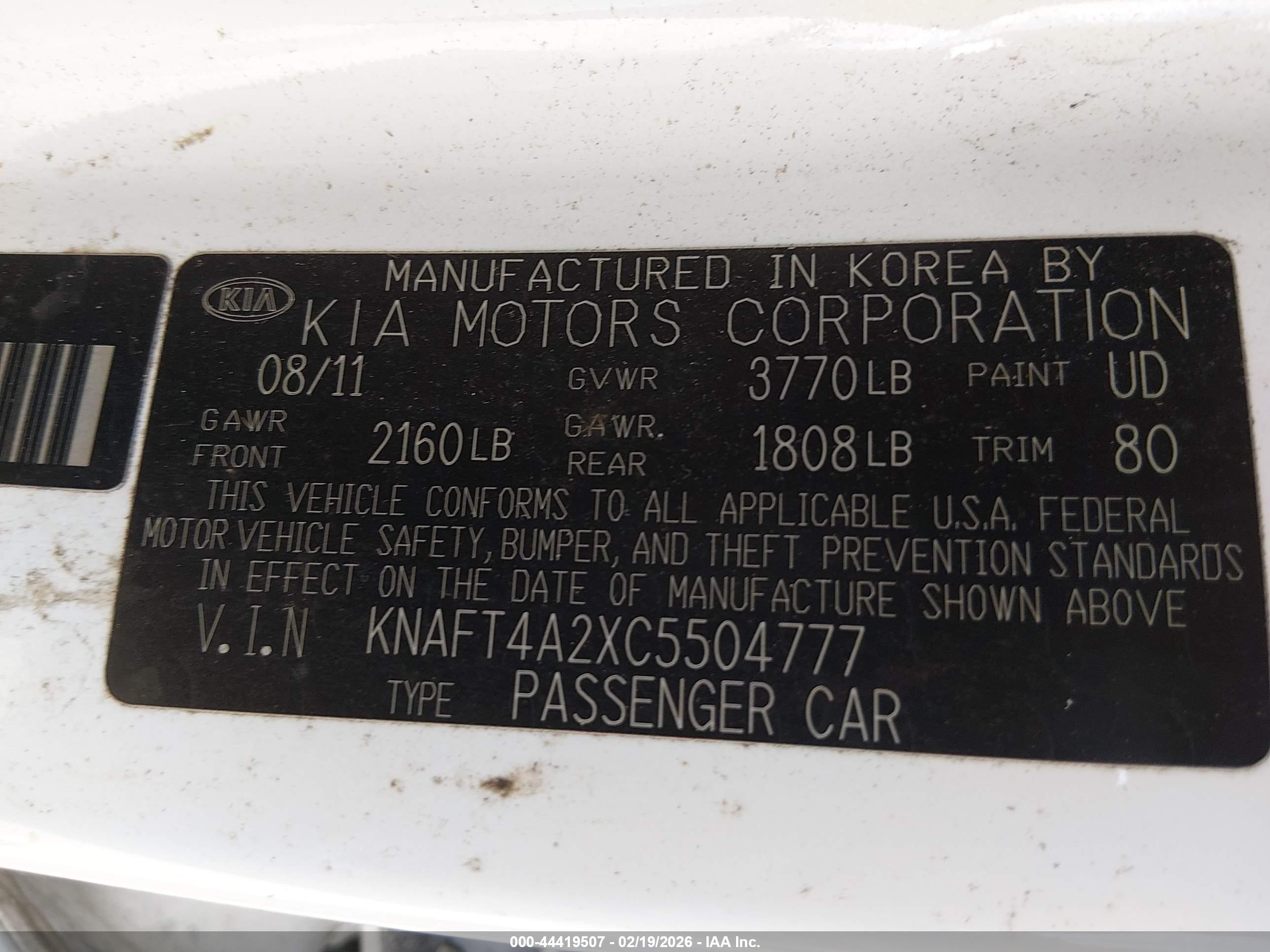 KIA FORTE image 9