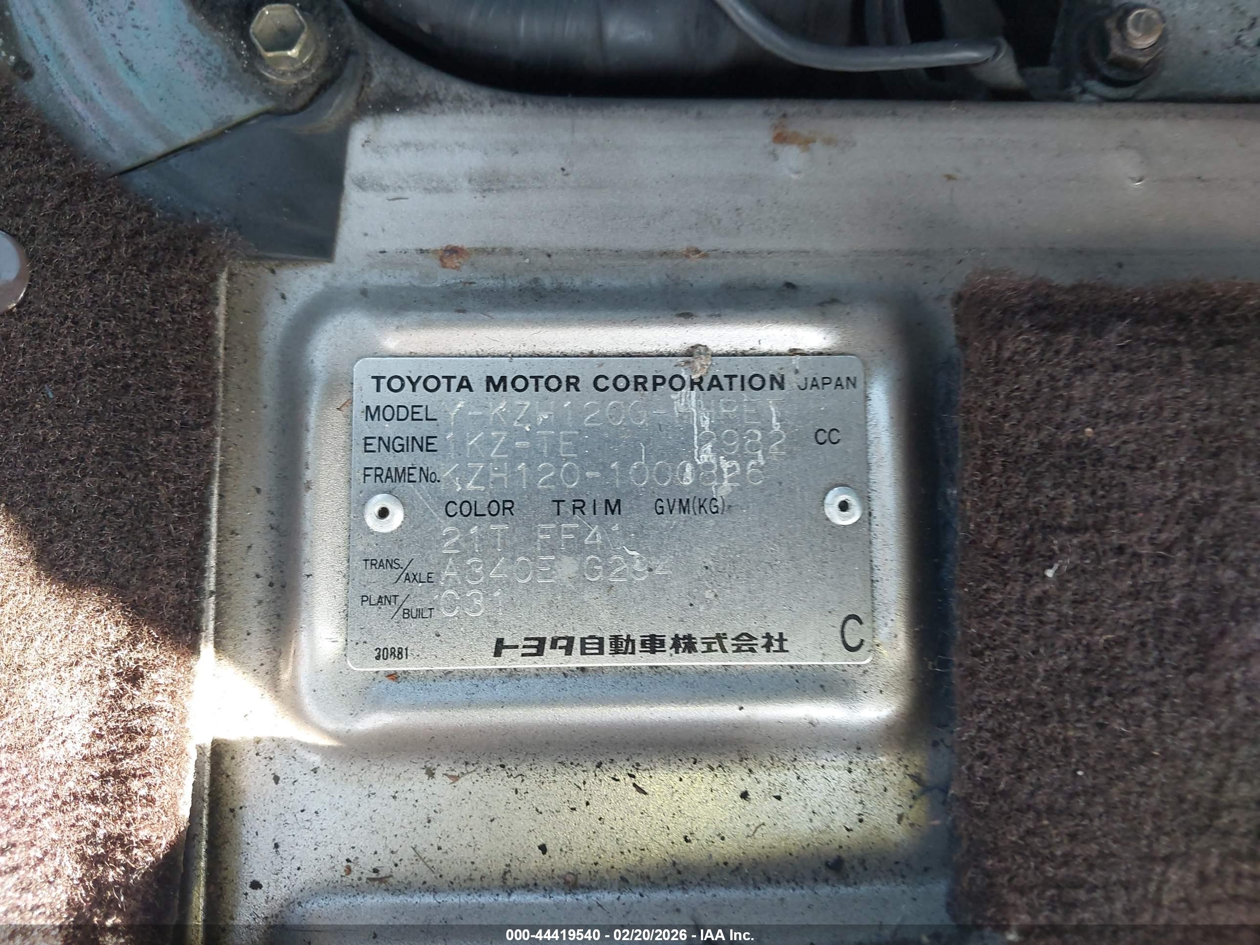 TOYOTA VAN image 9