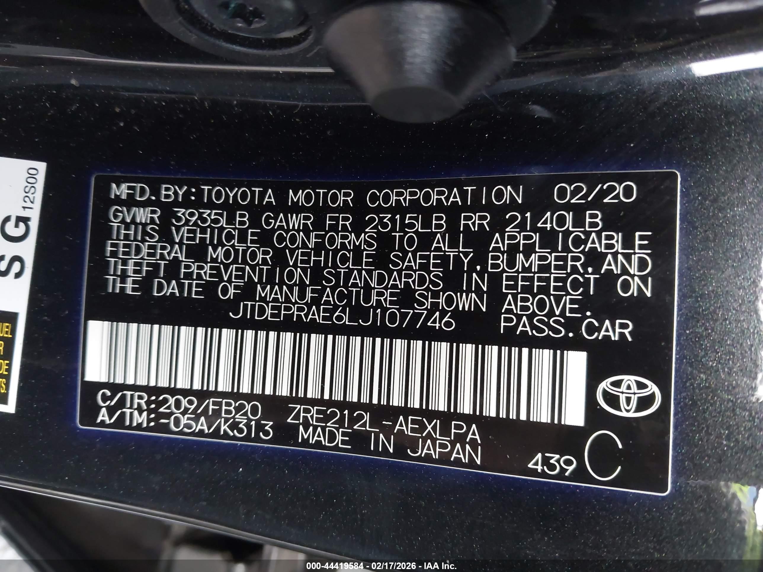 TOYOTA COROLLA image 9