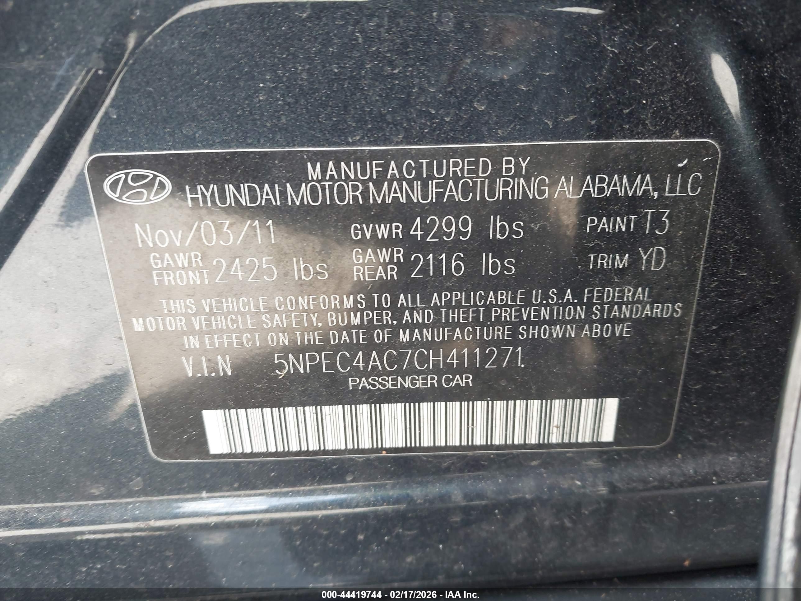 HYUNDAI SONATA image 9
