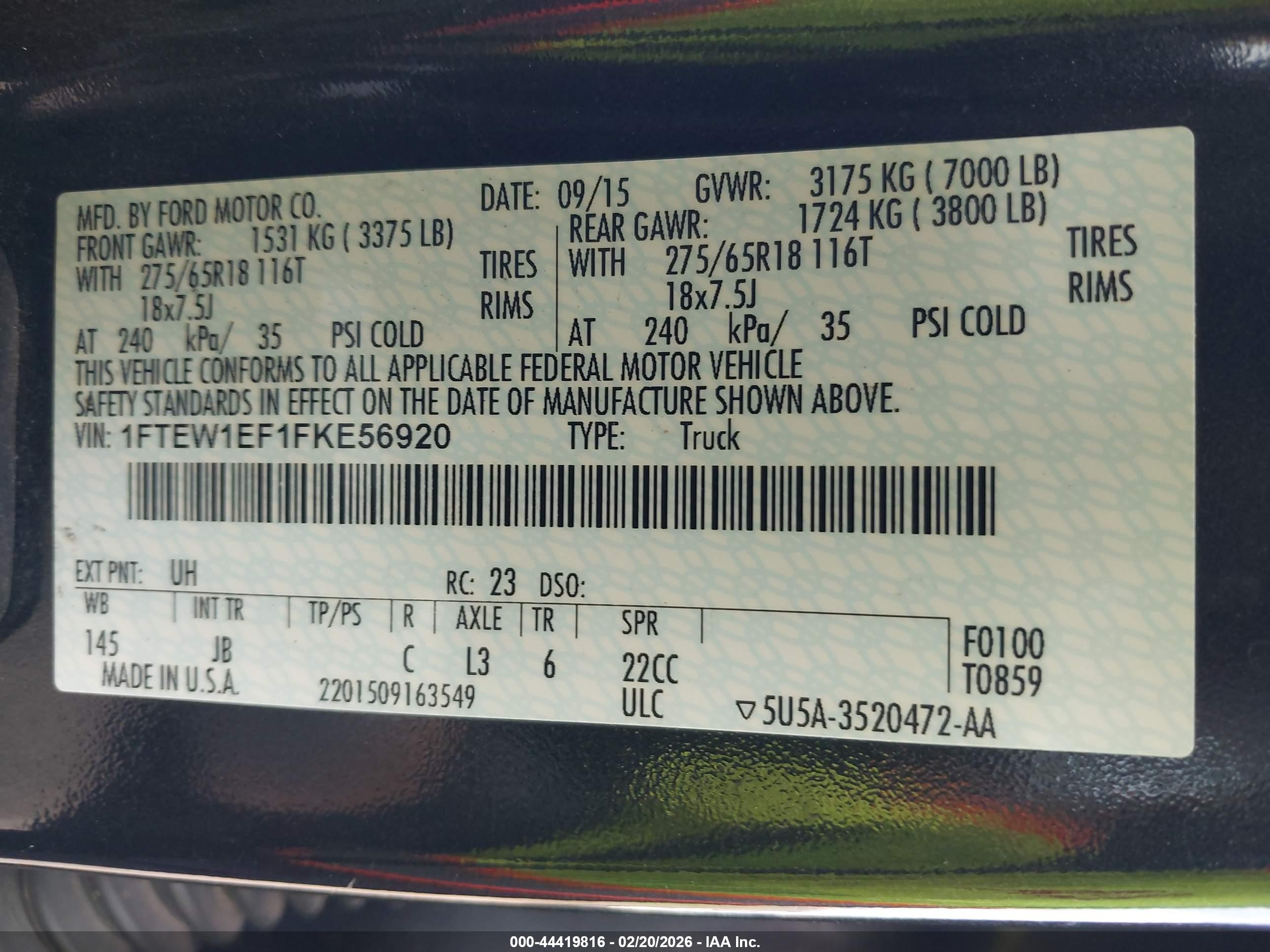 FORD F-150 image 9