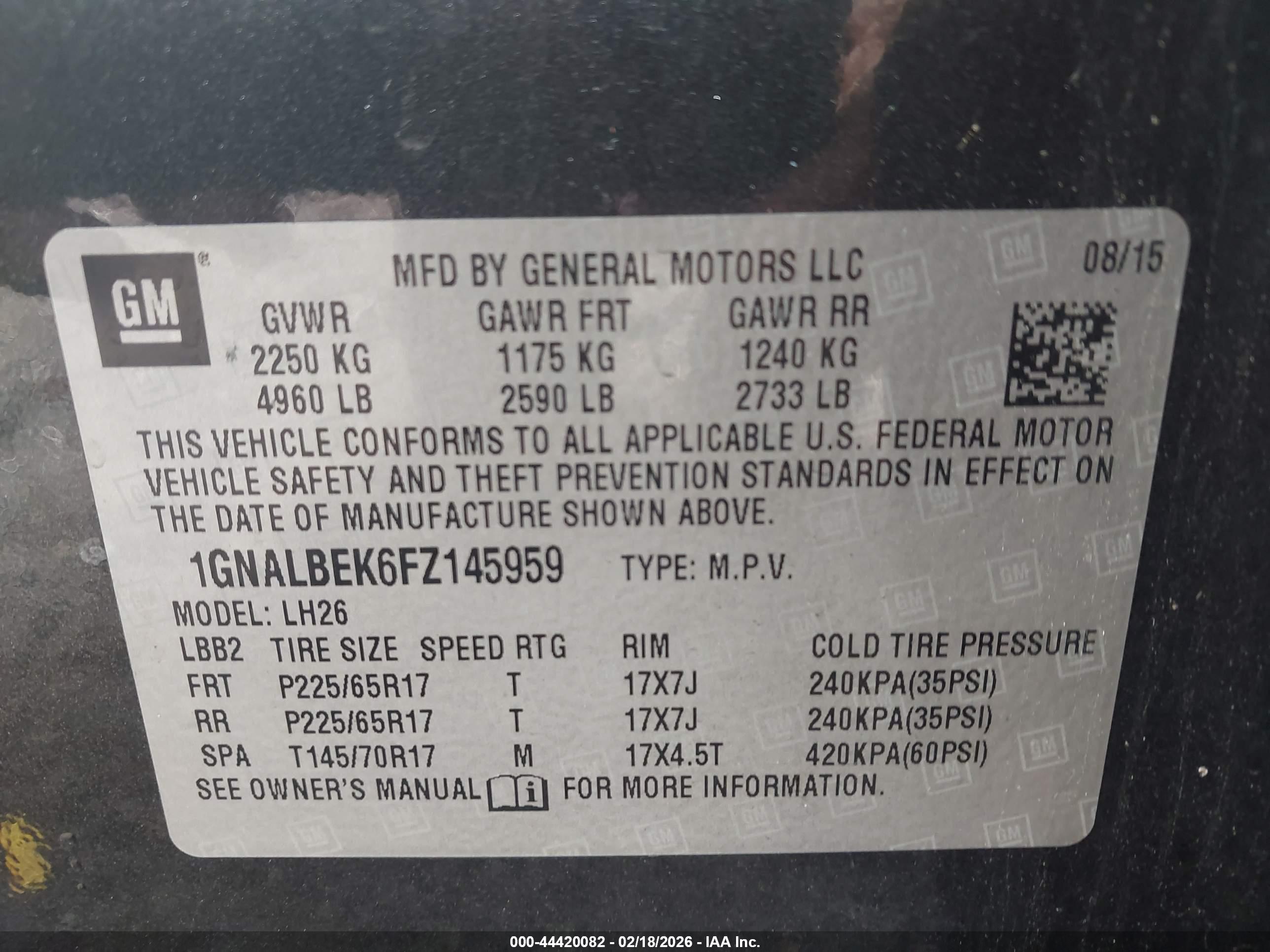 CHEVROLET EQUINOX image 9