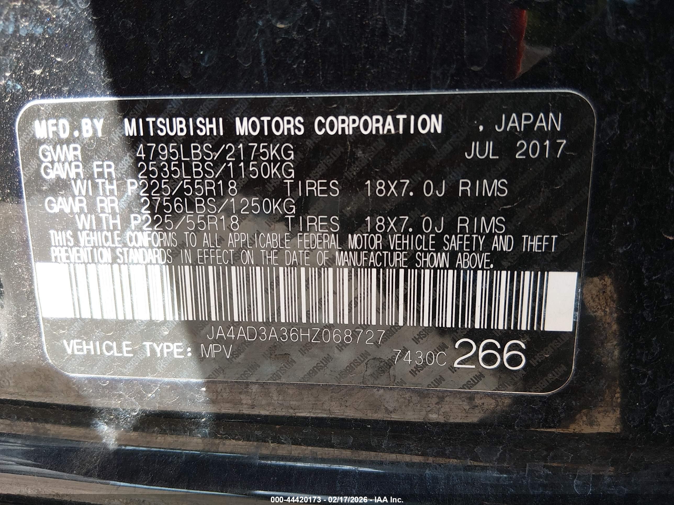 MITSUBISHI OUTLANDER image 9