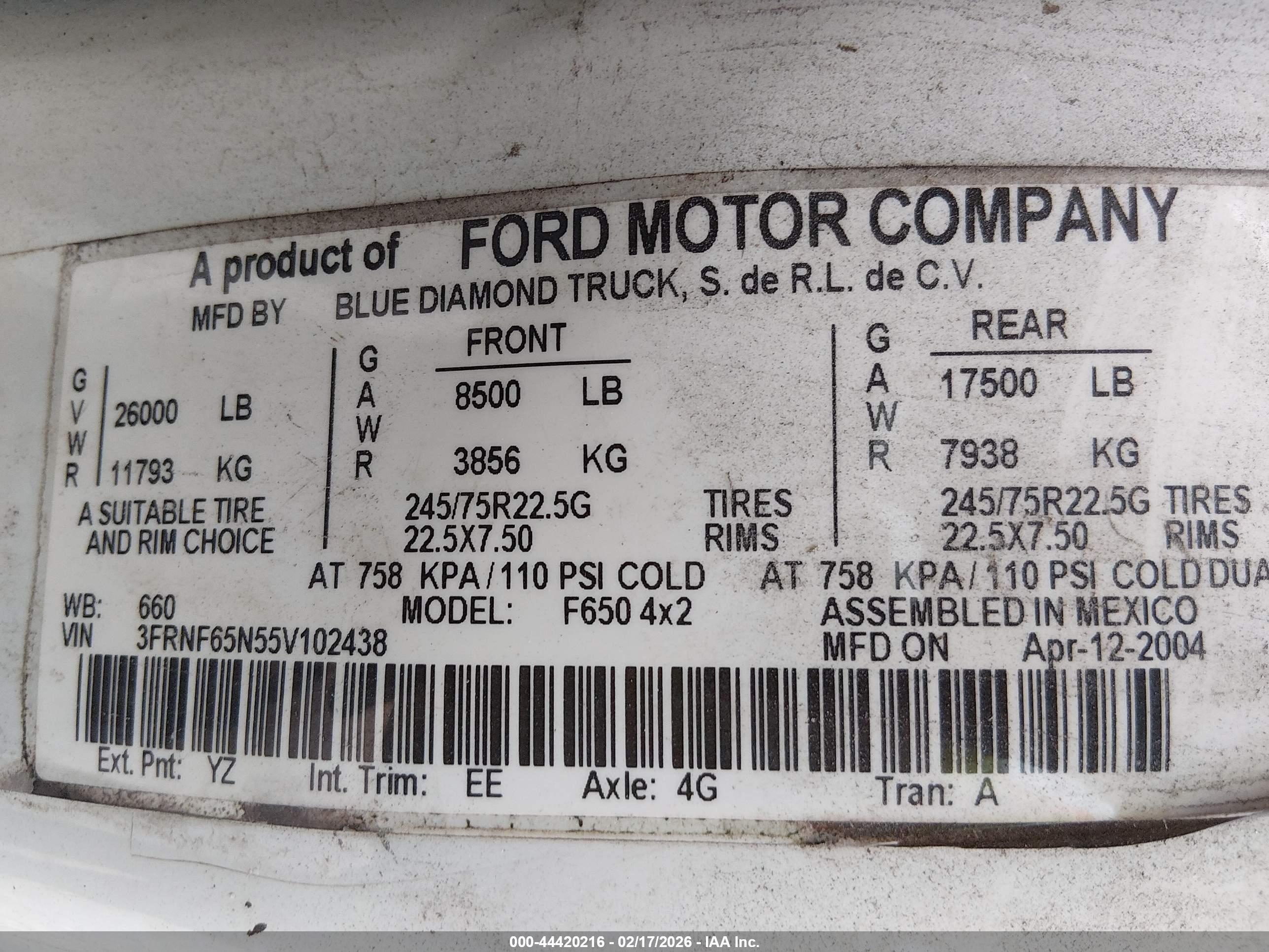 FORD F-650 image 9