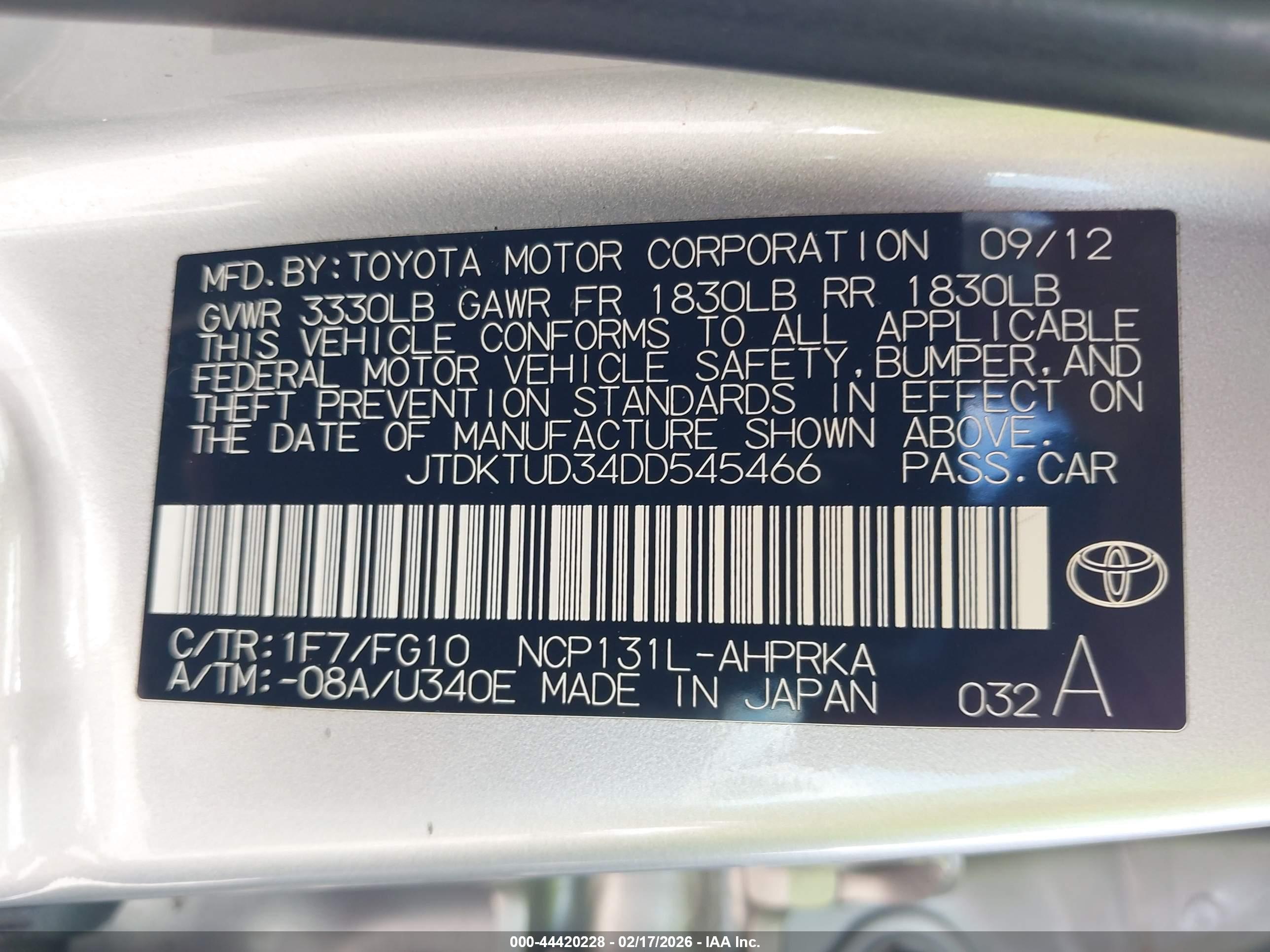 TOYOTA YARIS image 9