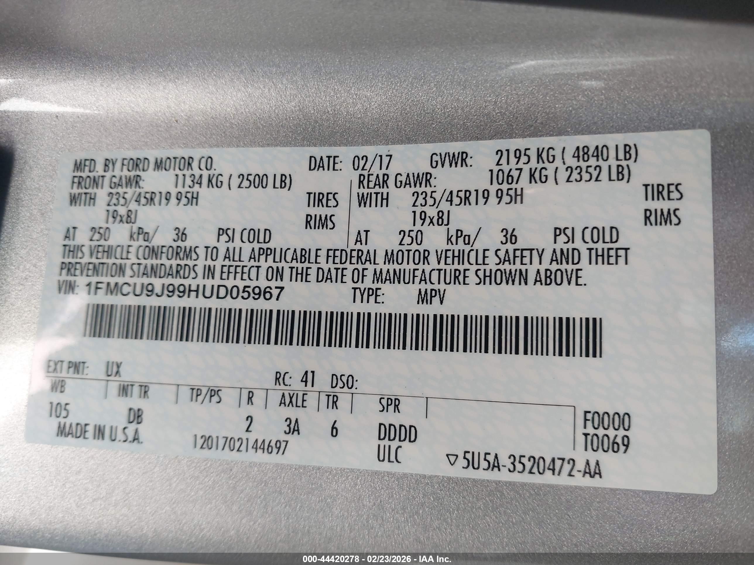 FORD ESCAPE image 9