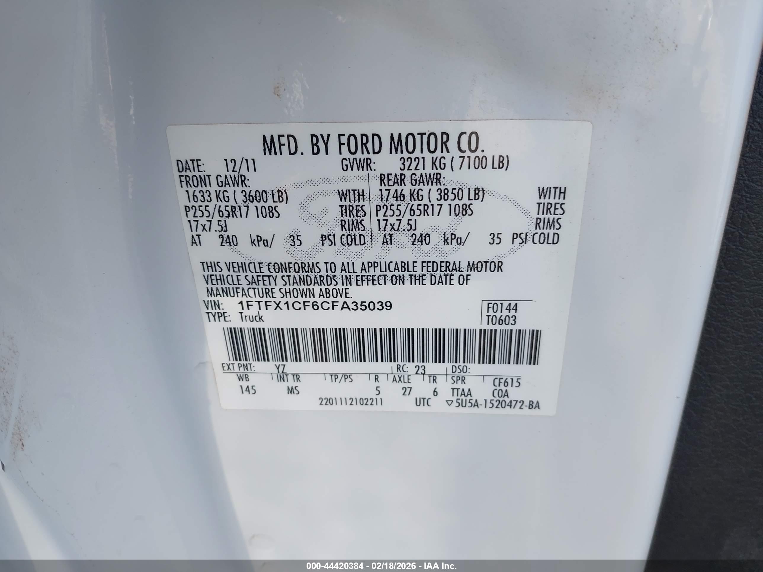 FORD F-150 image 9