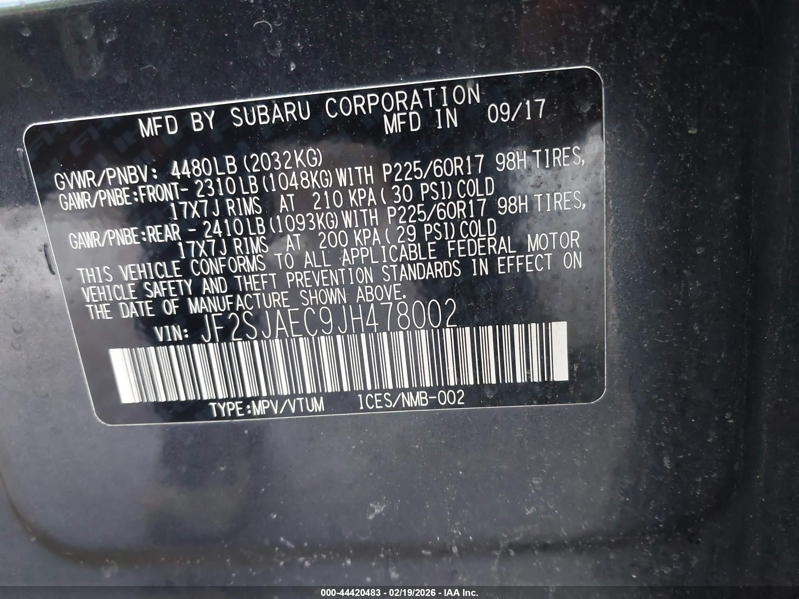 SUBARU FORESTER image 9
