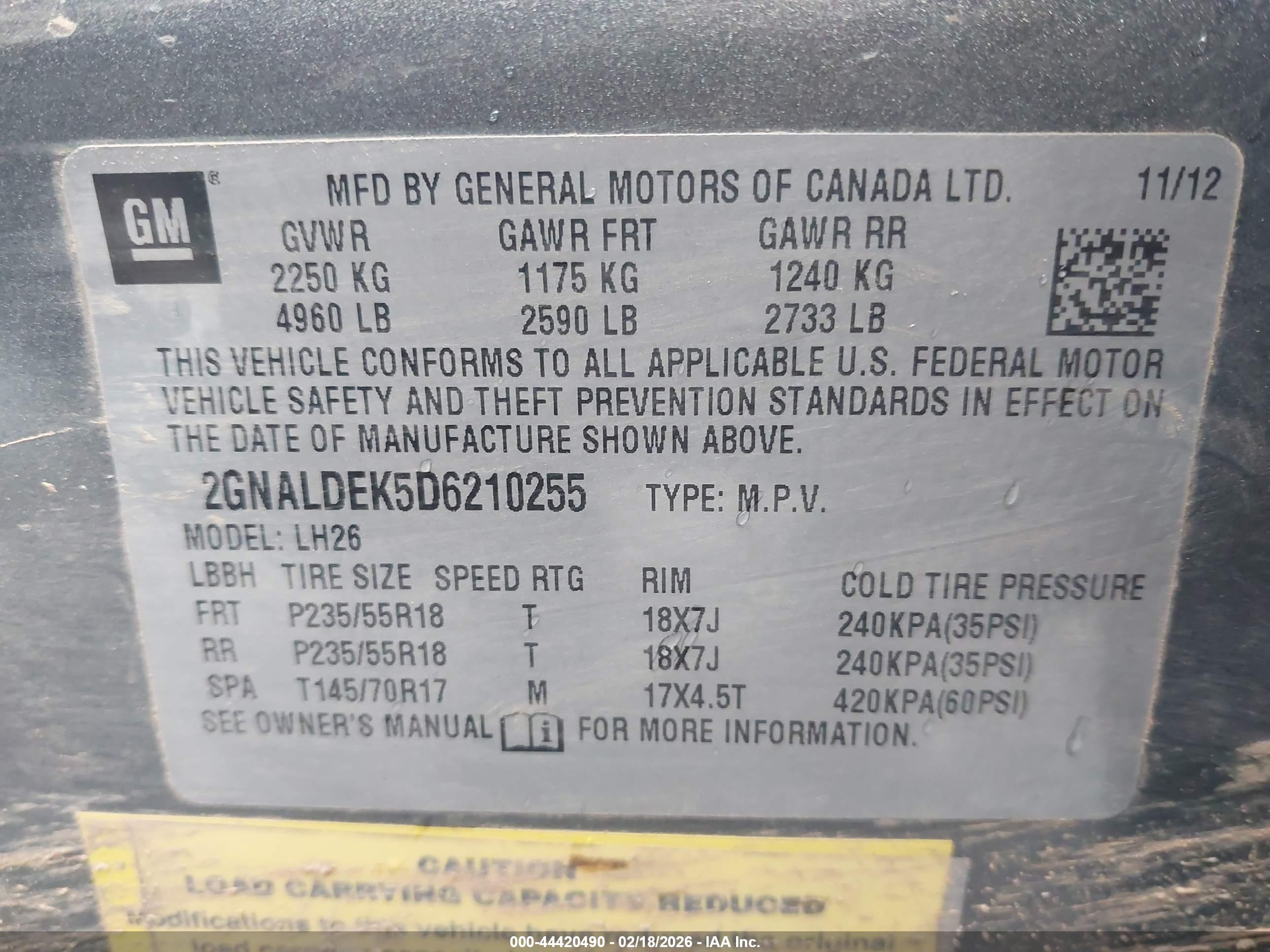 CHEVROLET EQUINOX image 9