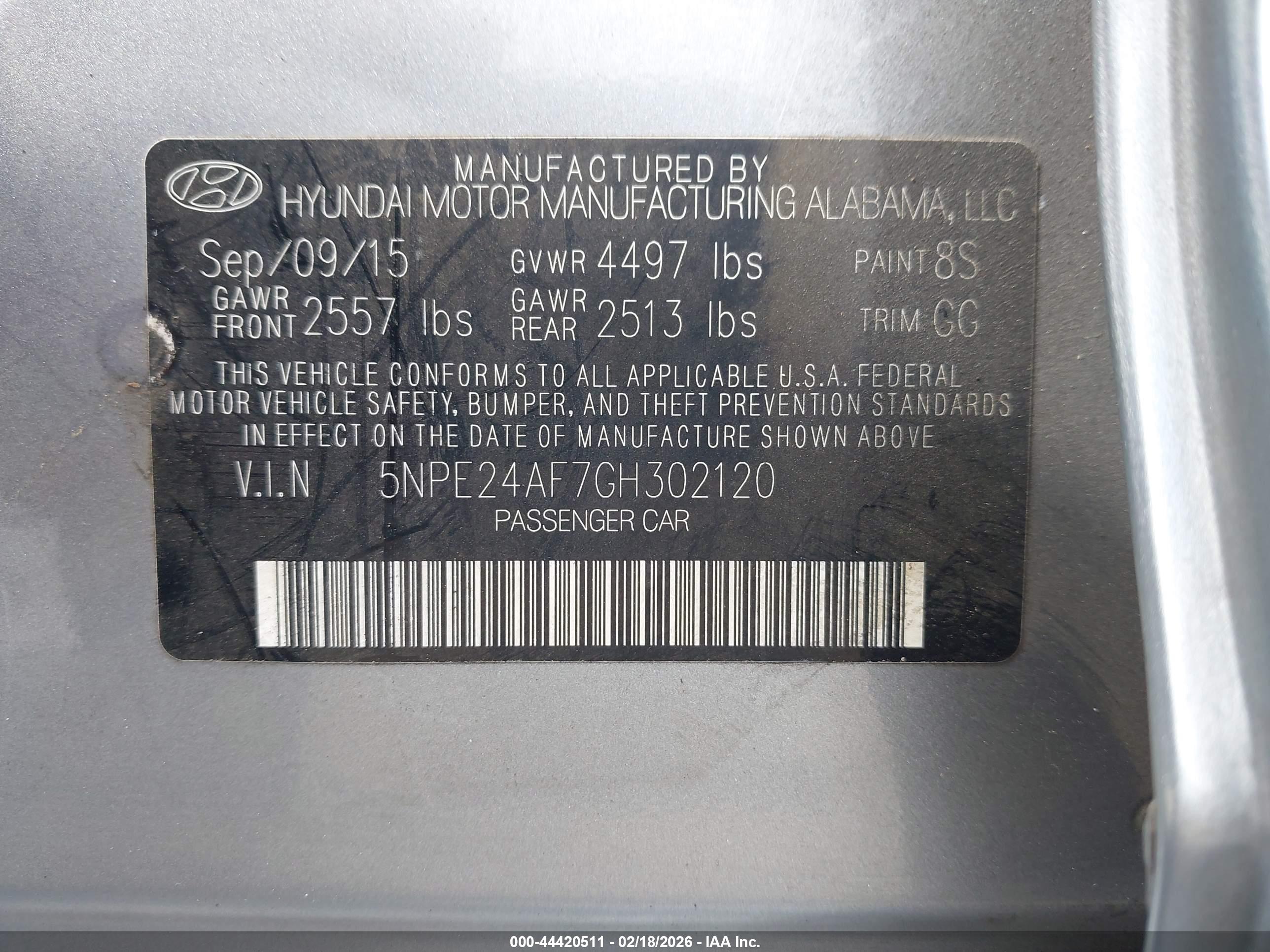 HYUNDAI SONATA image 9